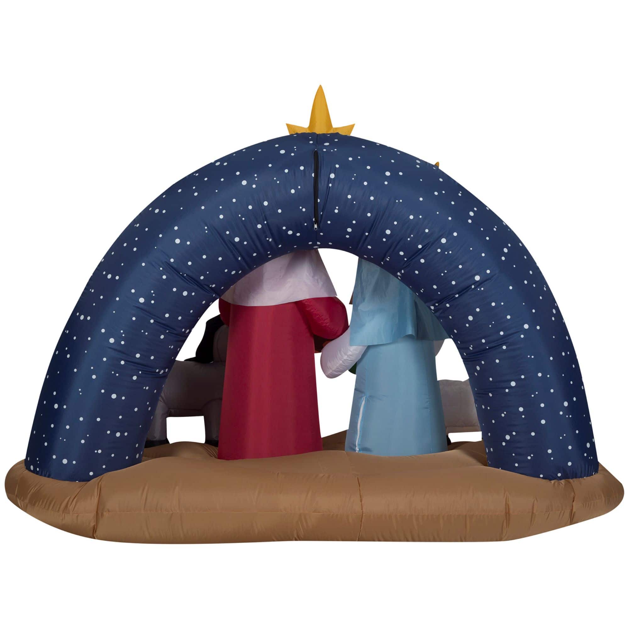 6.5ft. Airblown&#xAE; Inflatable Starry Nativity Scene