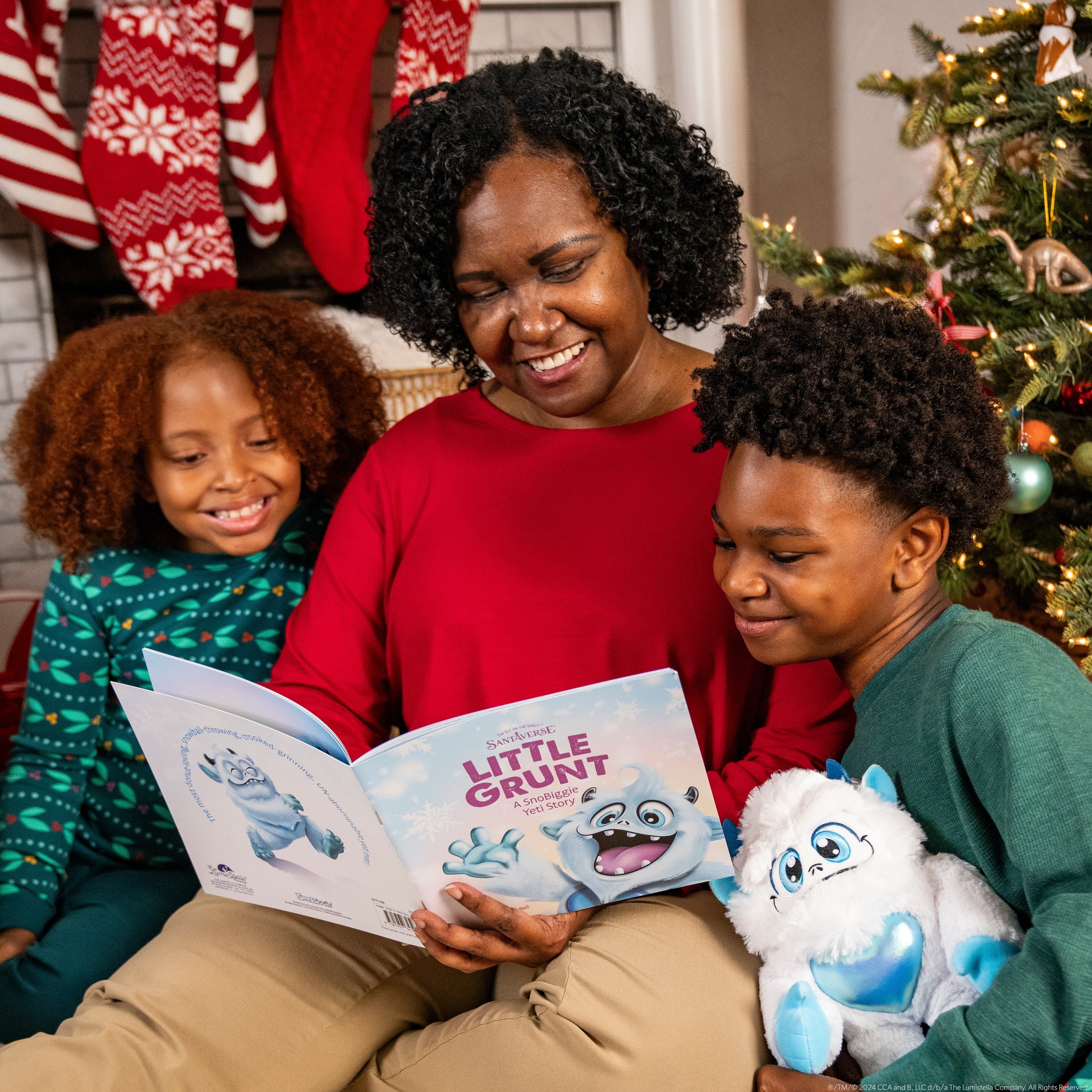 The Elf on the Shelf® SnoBiggie™ Little Grunt Yeti Plush & Book