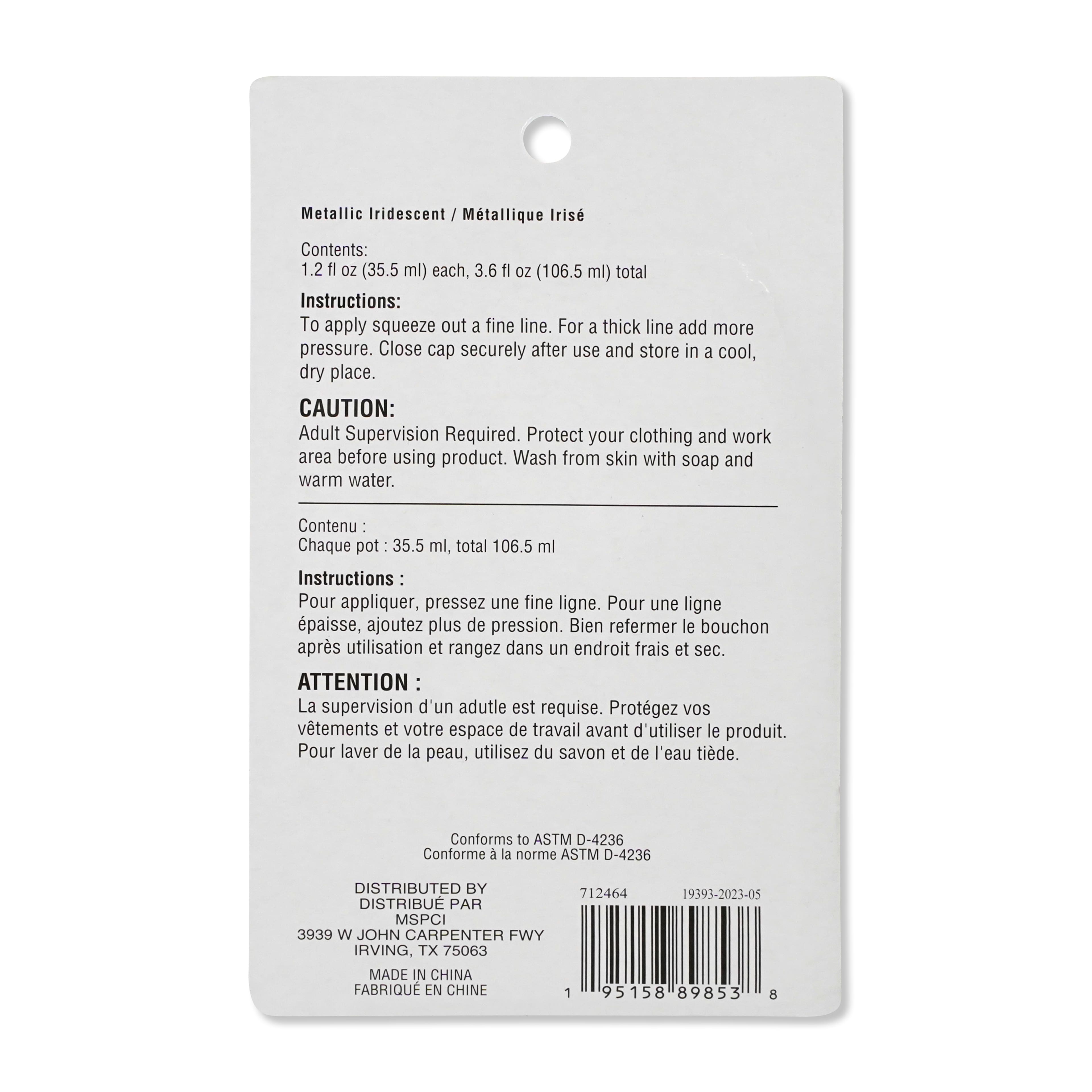 Mixed Glitter Glue, 3ct. by Recollections&#x2122;