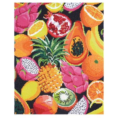 Make Market Fruit Popsicle Diamond Paint Art Kit - 8.5 x 11 in