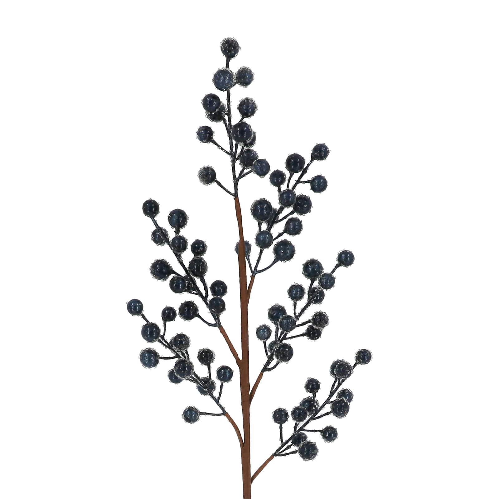 28&#x22; Metallic Blue Berry Stem by Ashland&#xAE;