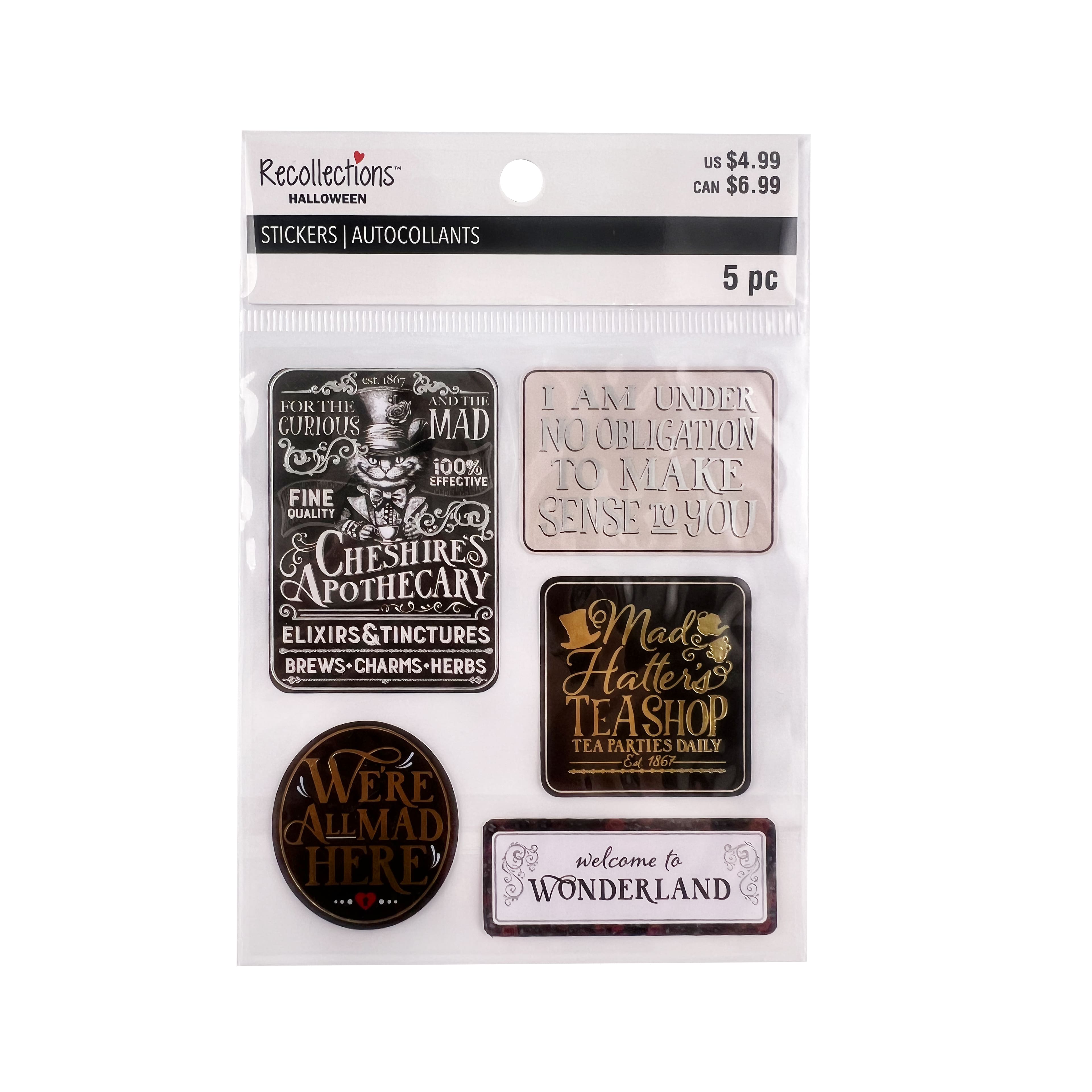 Wonderland Stickers by Recollections&#x2122;