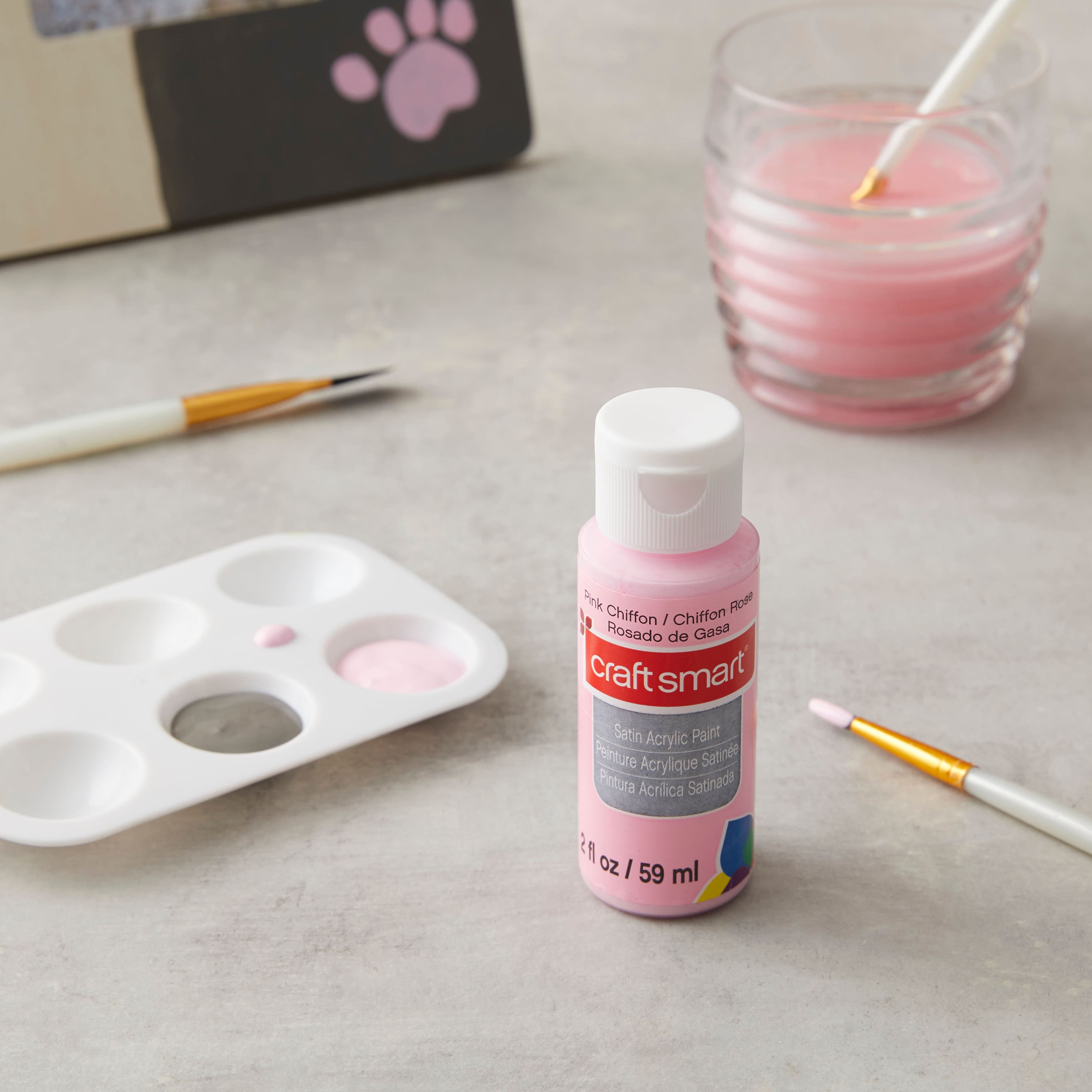 2oz. Satin Acrylic Paint by Craft Smart&#xAE;