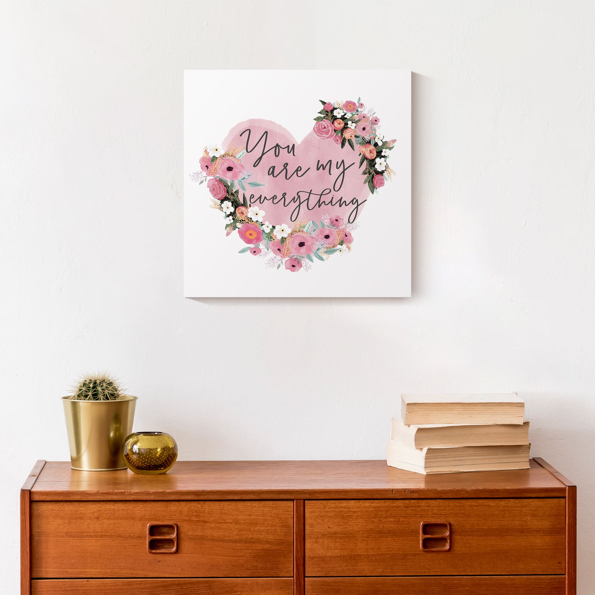 You Are My Everything Canvas Wall Art
