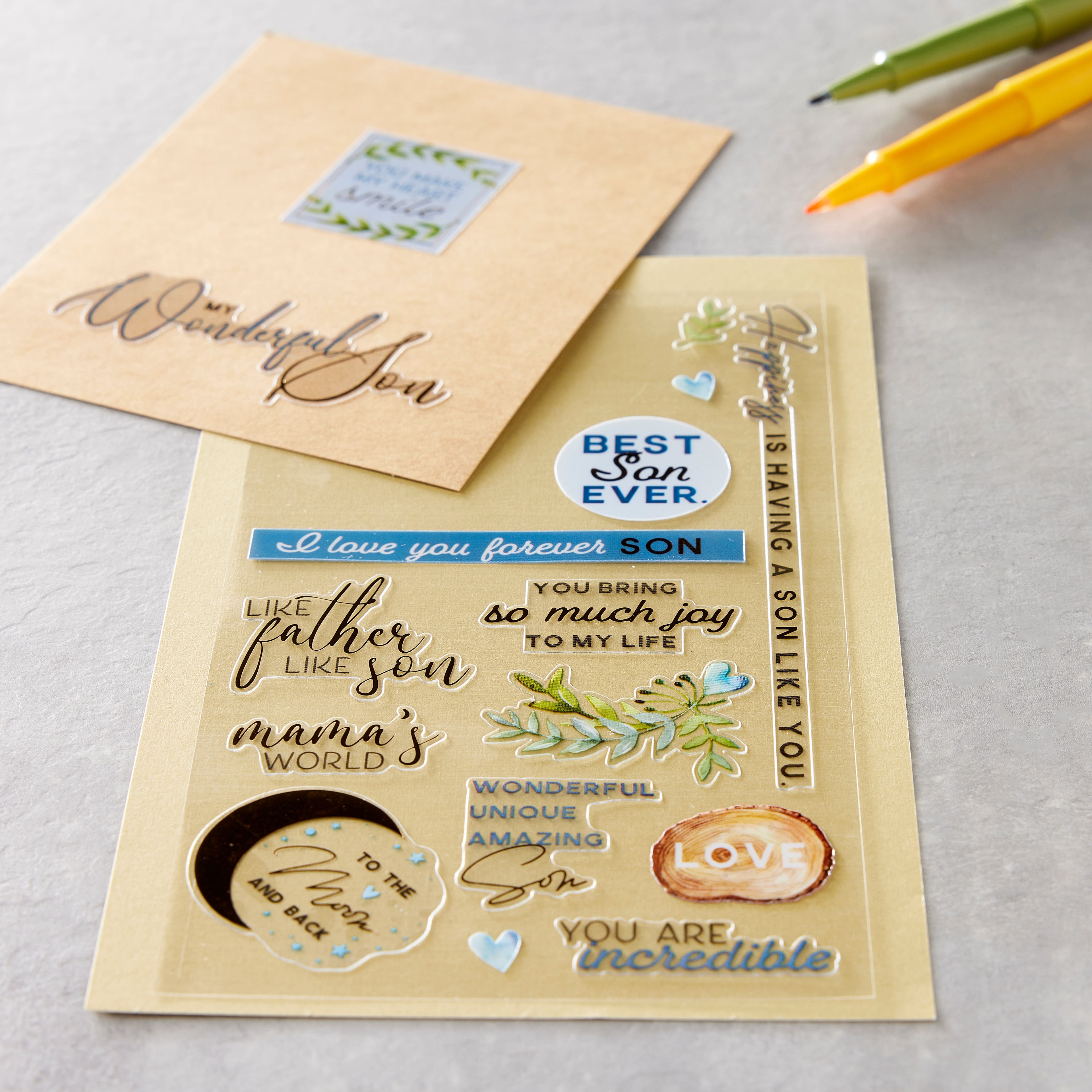 Son Family Stickers by Recollections™