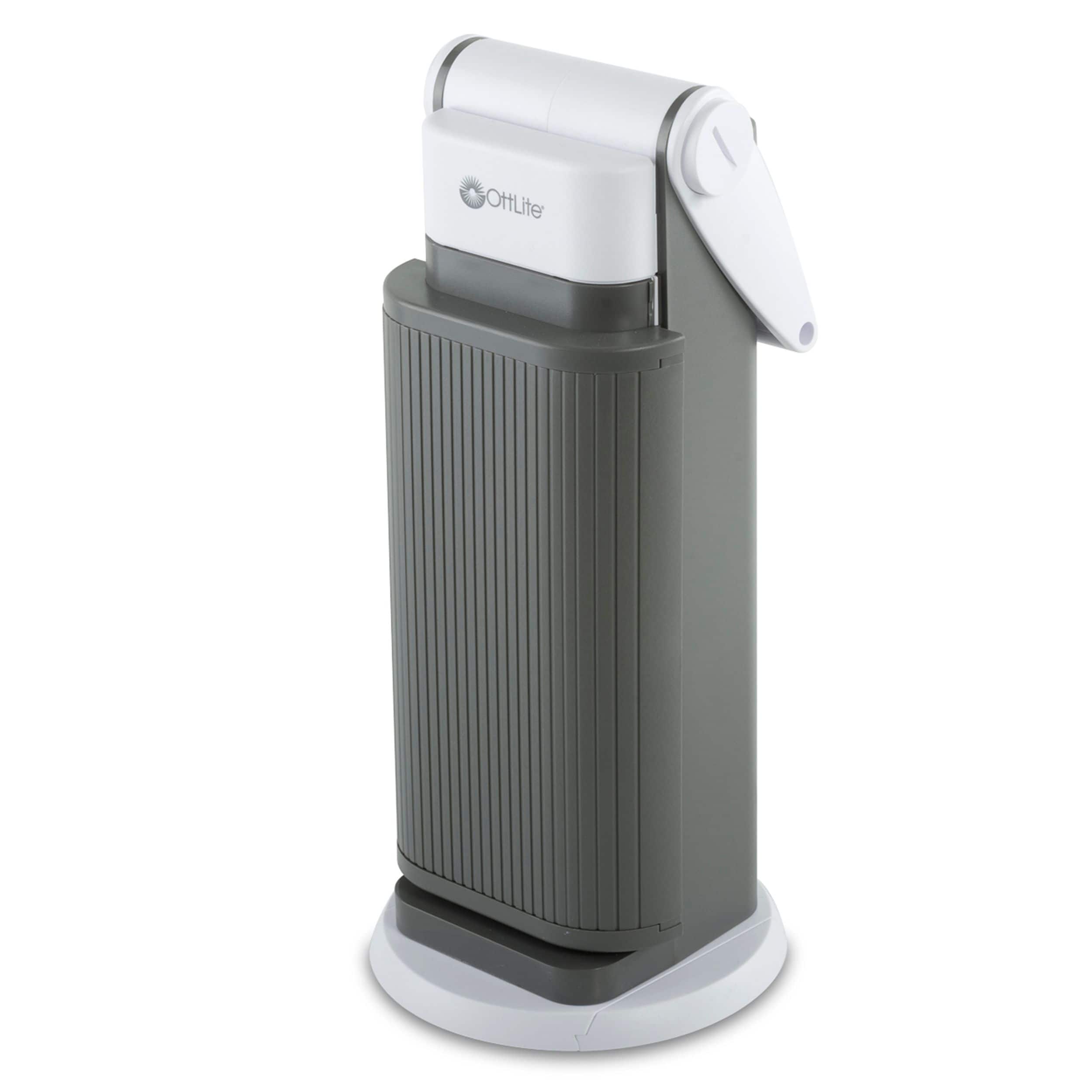 OttLite 11.5" Dark Gray Magnifier Task Lamp