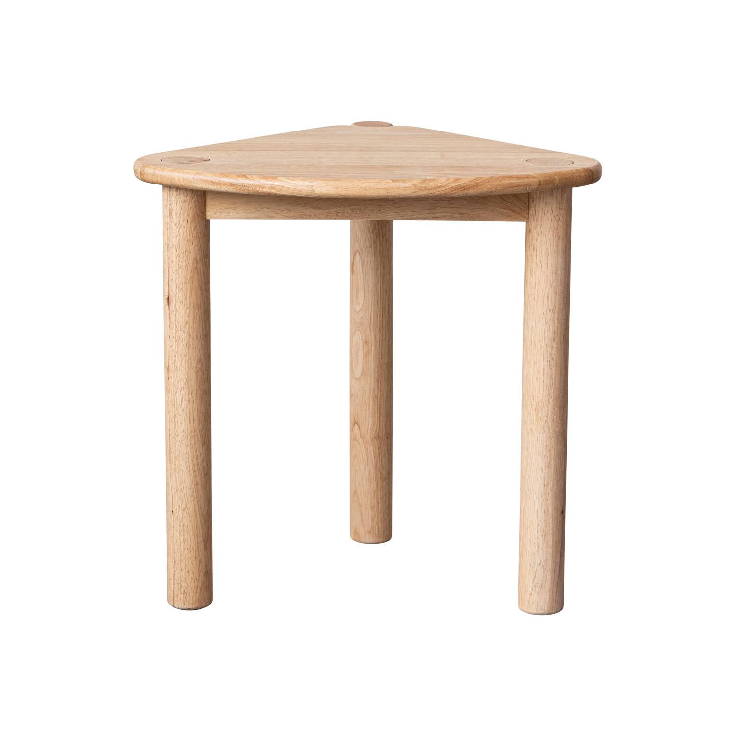 Hello Honey&#xAE; Natural Rubberwood Side Table