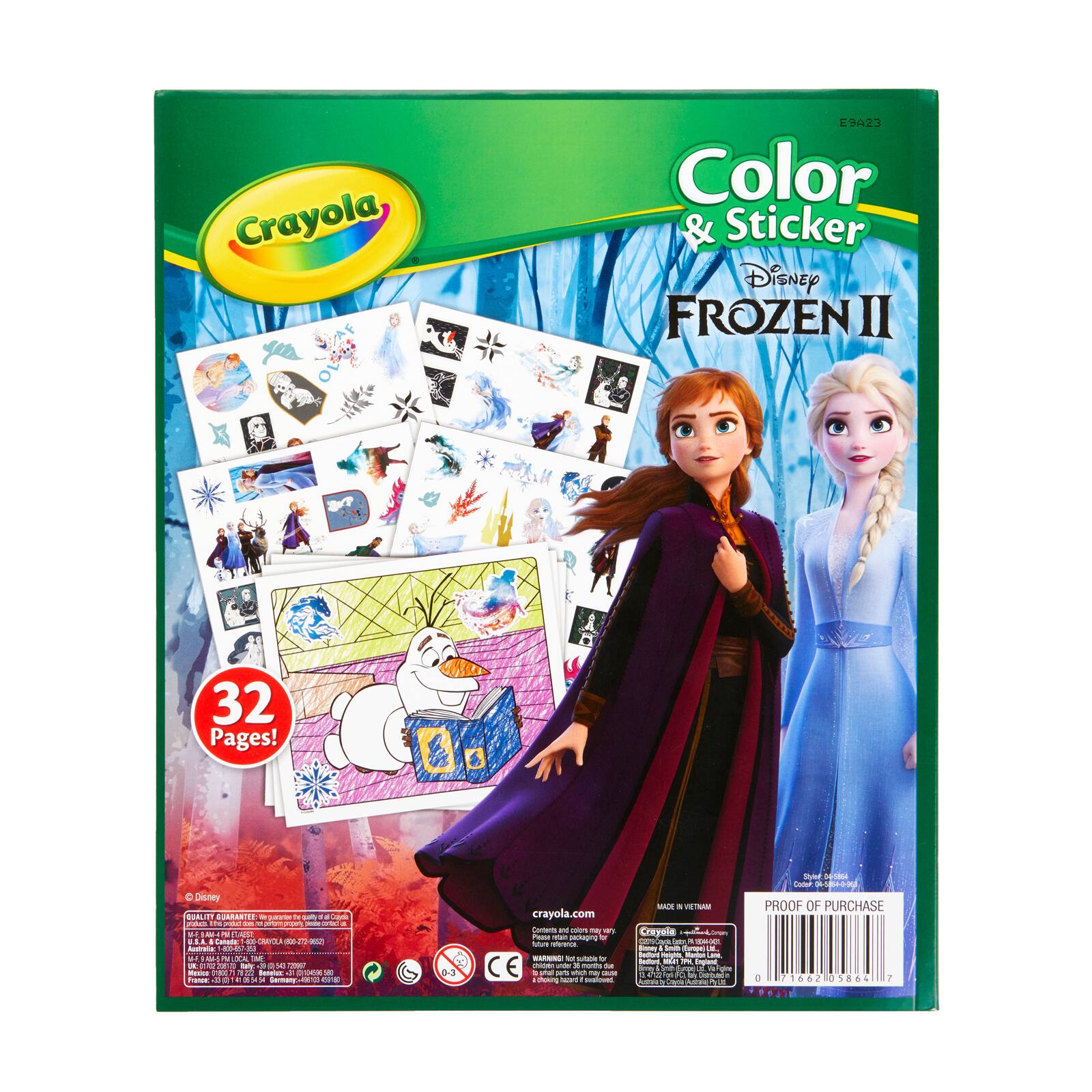 Crayola® Disney® Frozen Coloring & Sticker Book