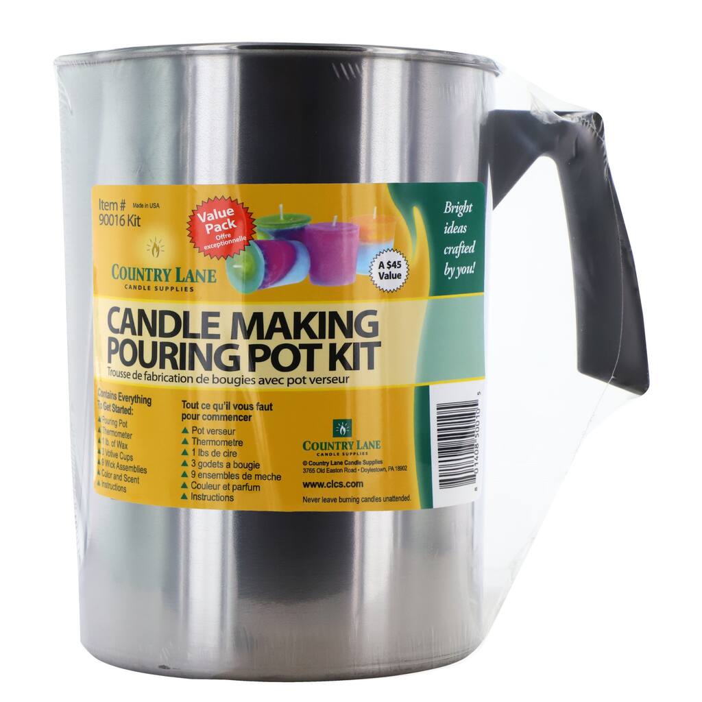 Country Lane Candle Making Pouring Pot Kit Michaels