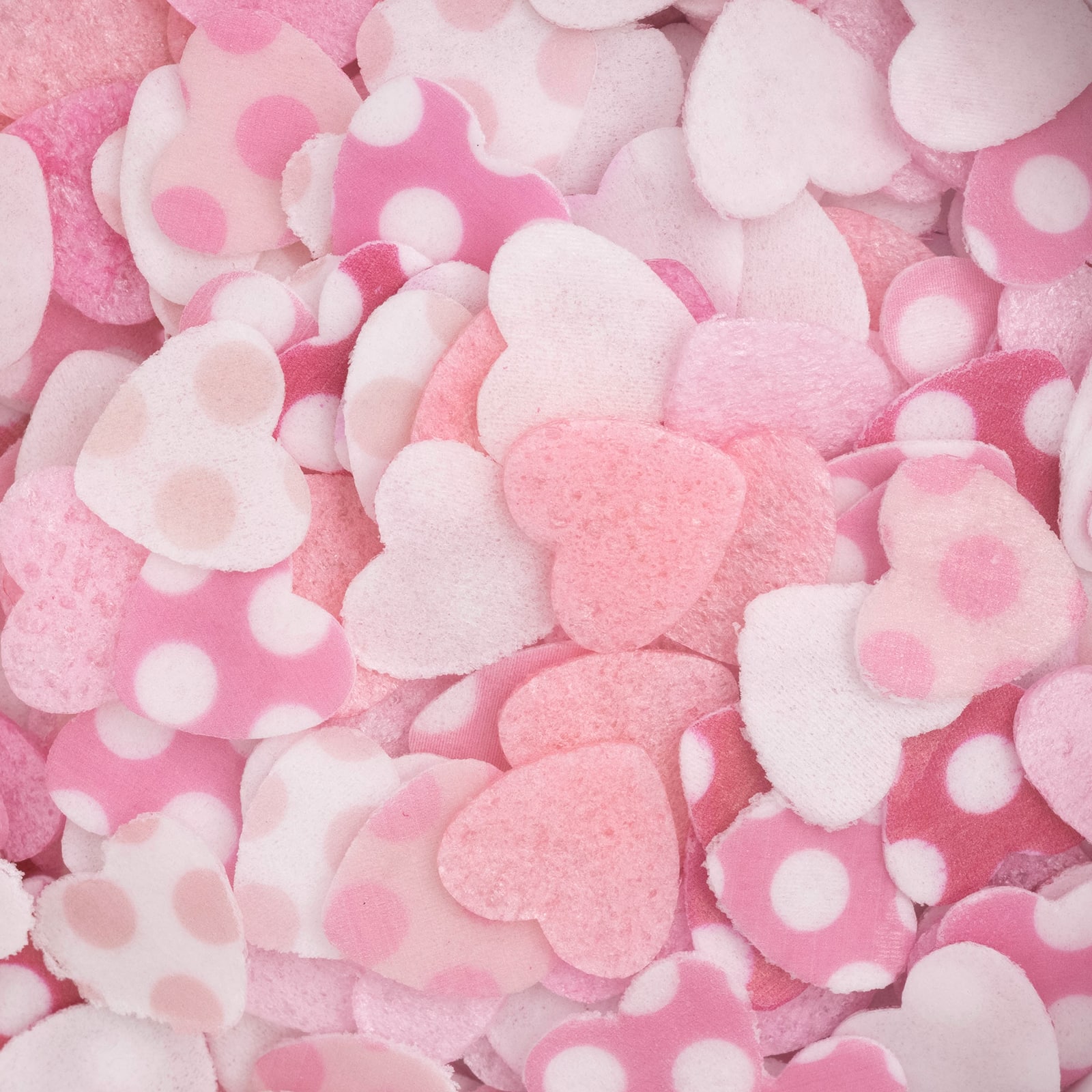 Hot Pink Heart Party Confetti