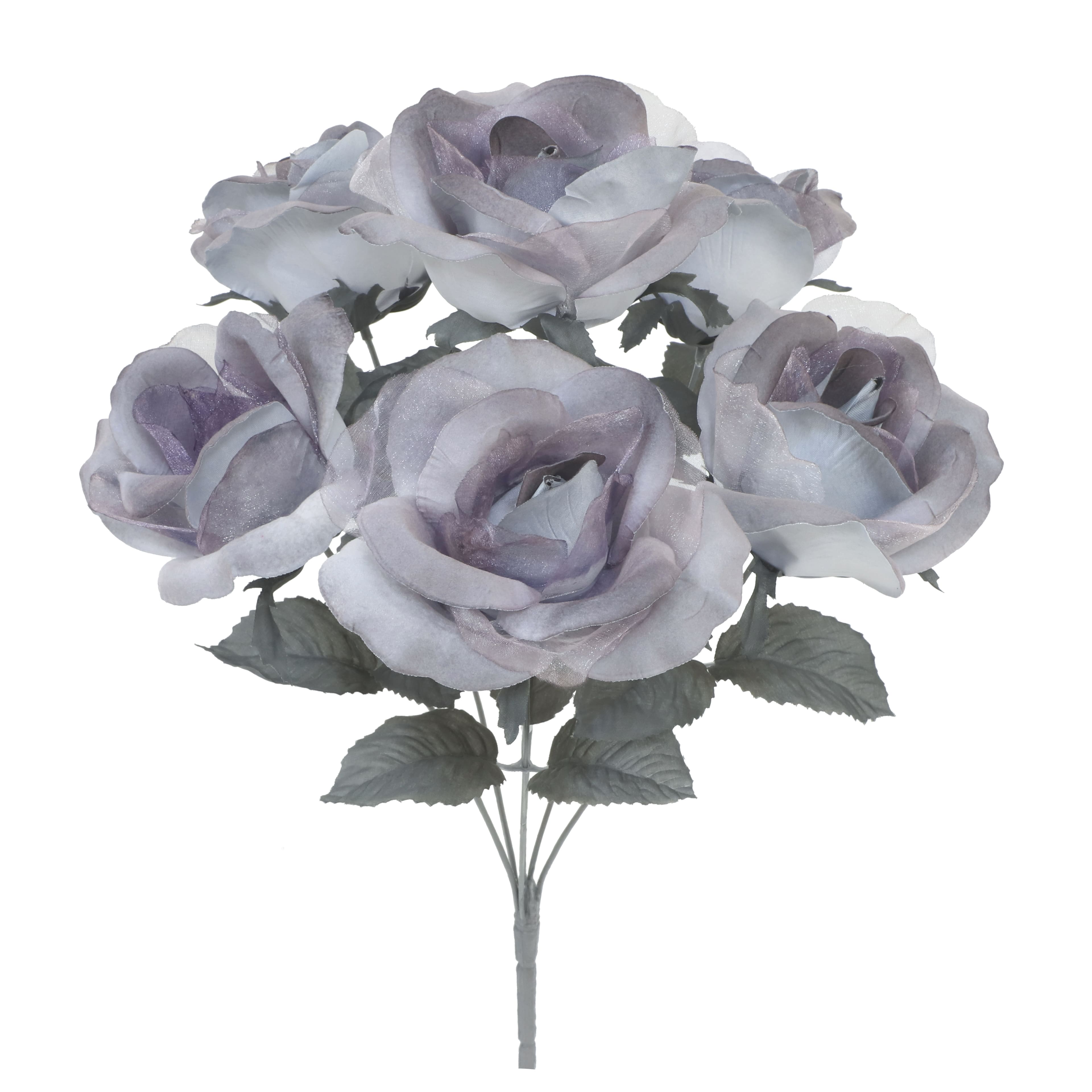 18&#x22; Gray Purple Rose Bush by Ashland&#xAE;