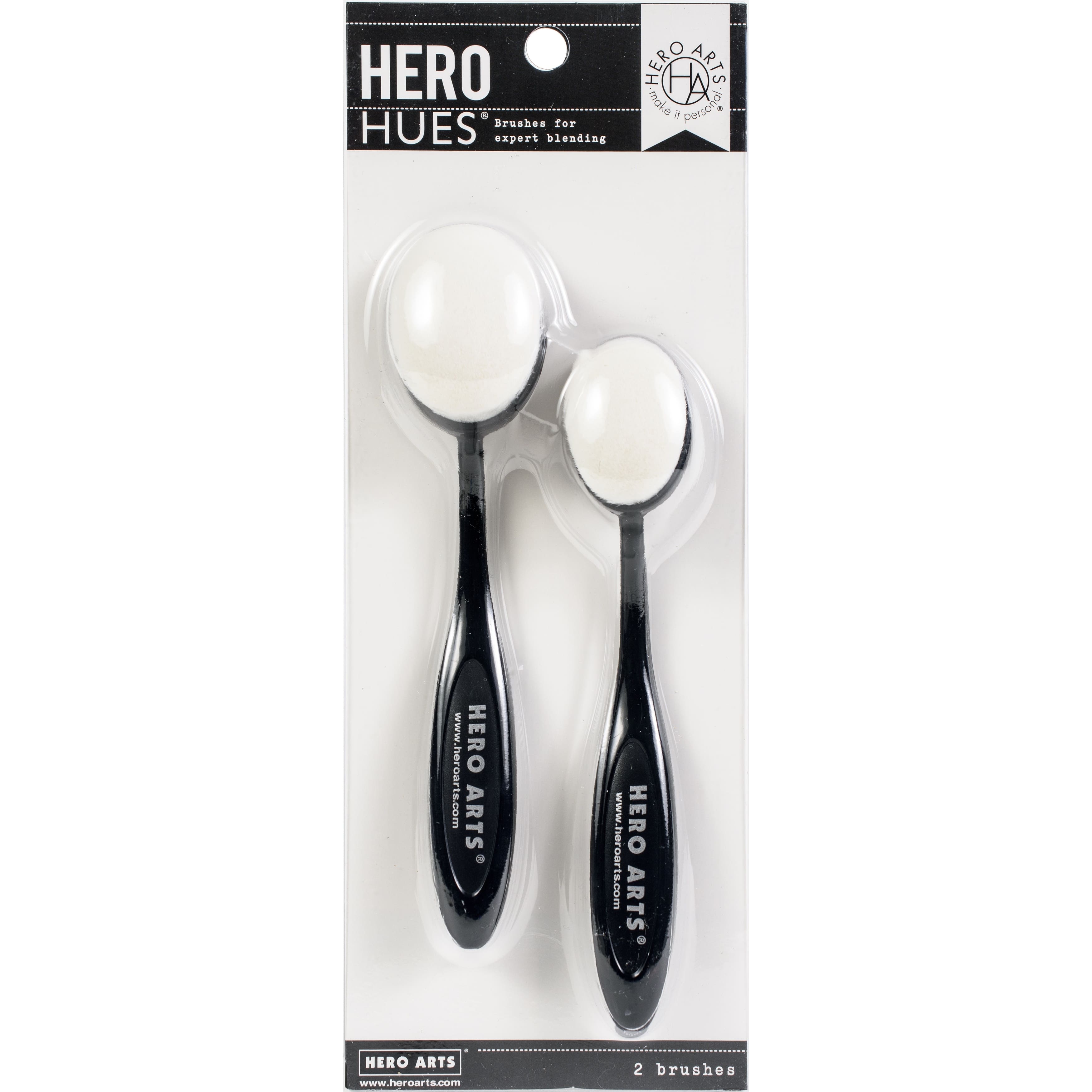 Hero Arts&#xAE; Hero Hues&#xAE; Ink Blending 2 Piece Brush Set