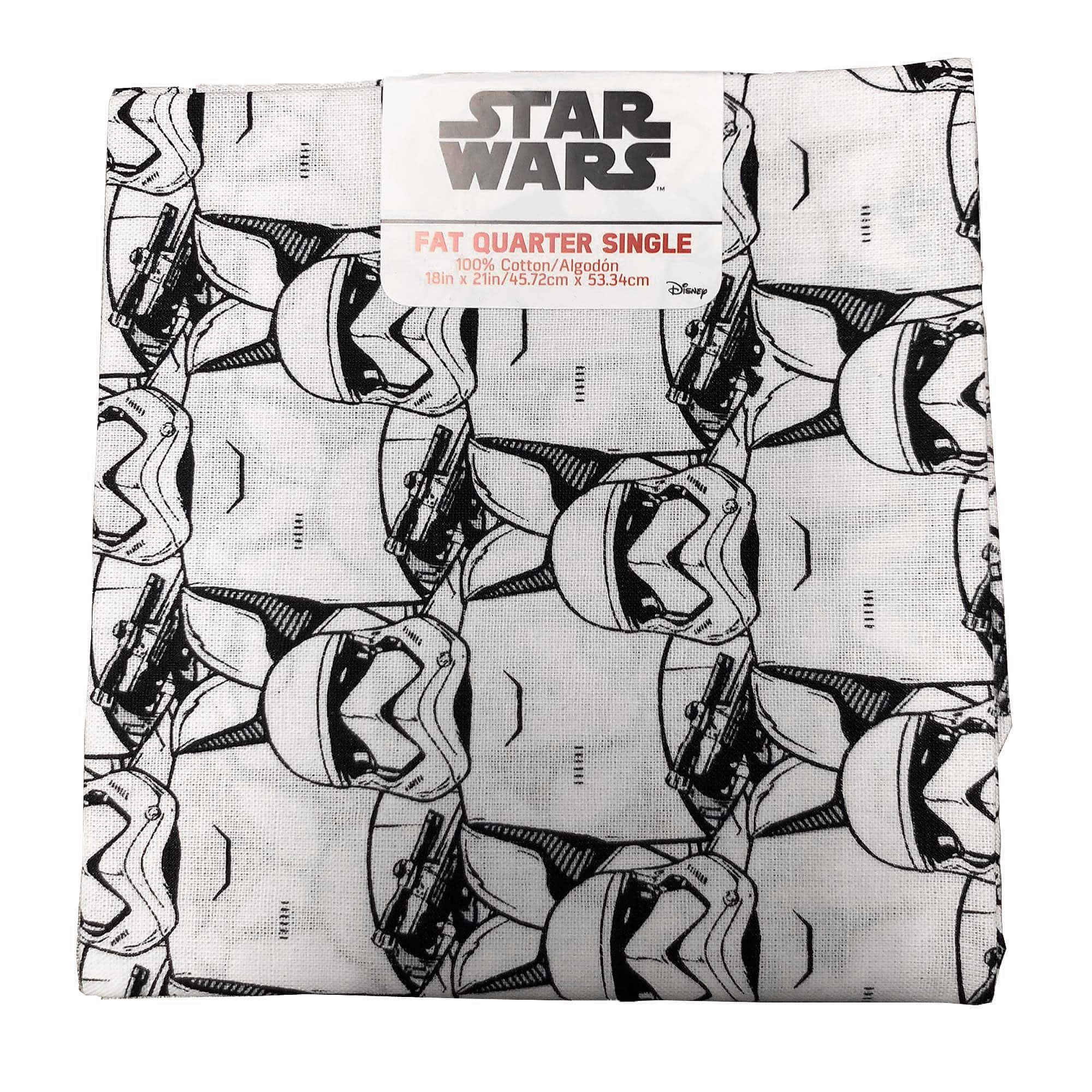 Camelot Fabrics Star Wars Stormtrooper Cotton Fat Quarter,