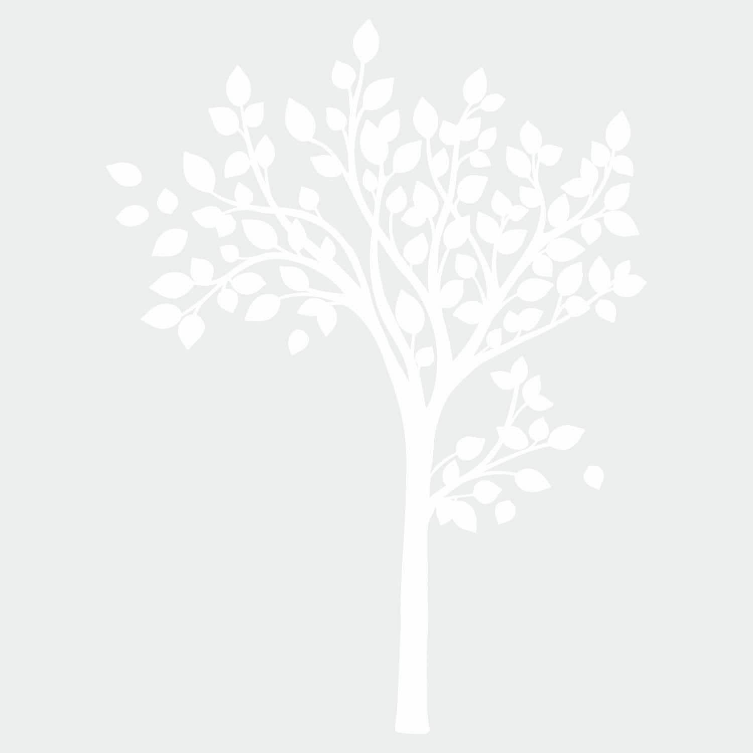 RoomMates Simple White Tree Peel & Stick Giant Wall Decals