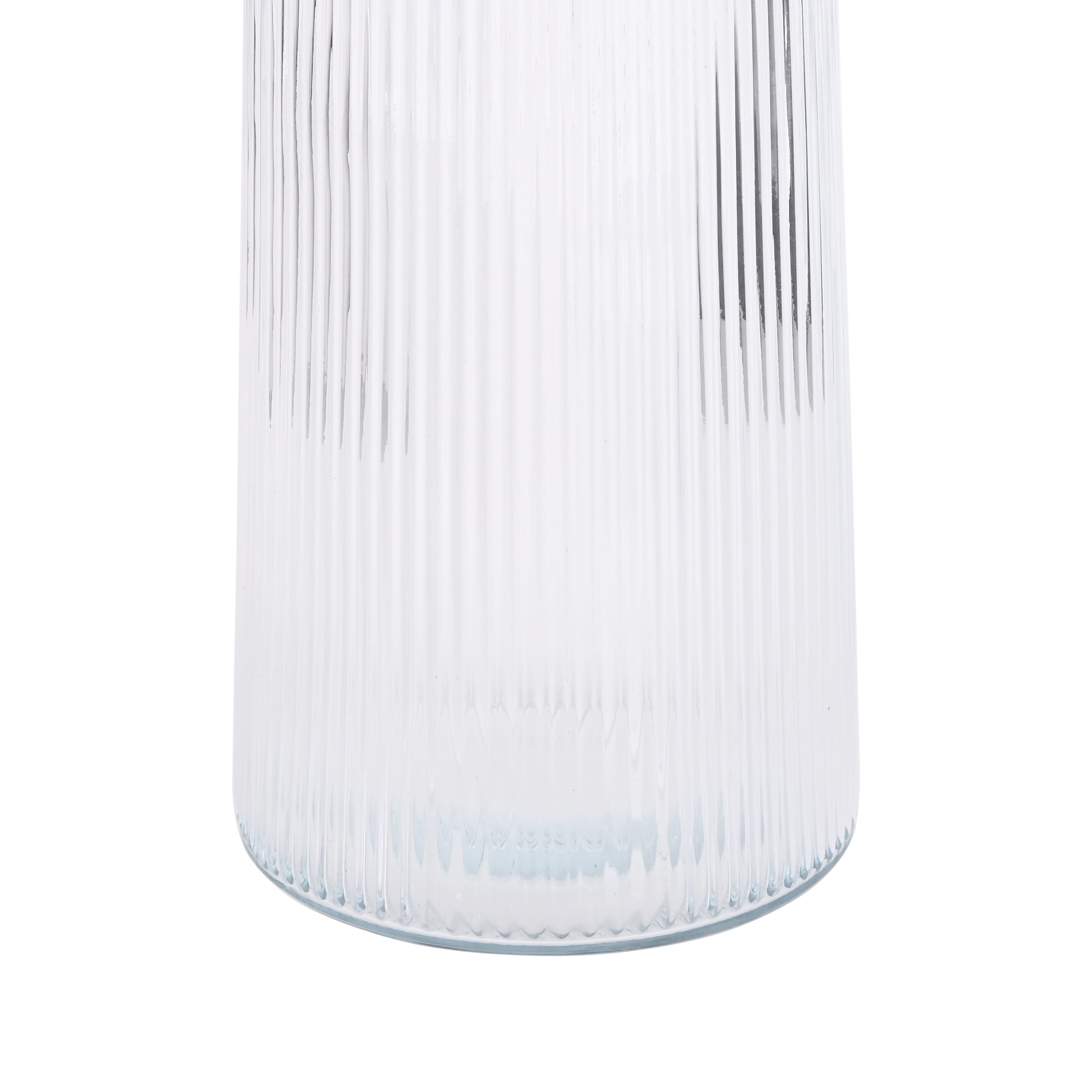 Ribbed Glass Jar with Lid by Ashland®