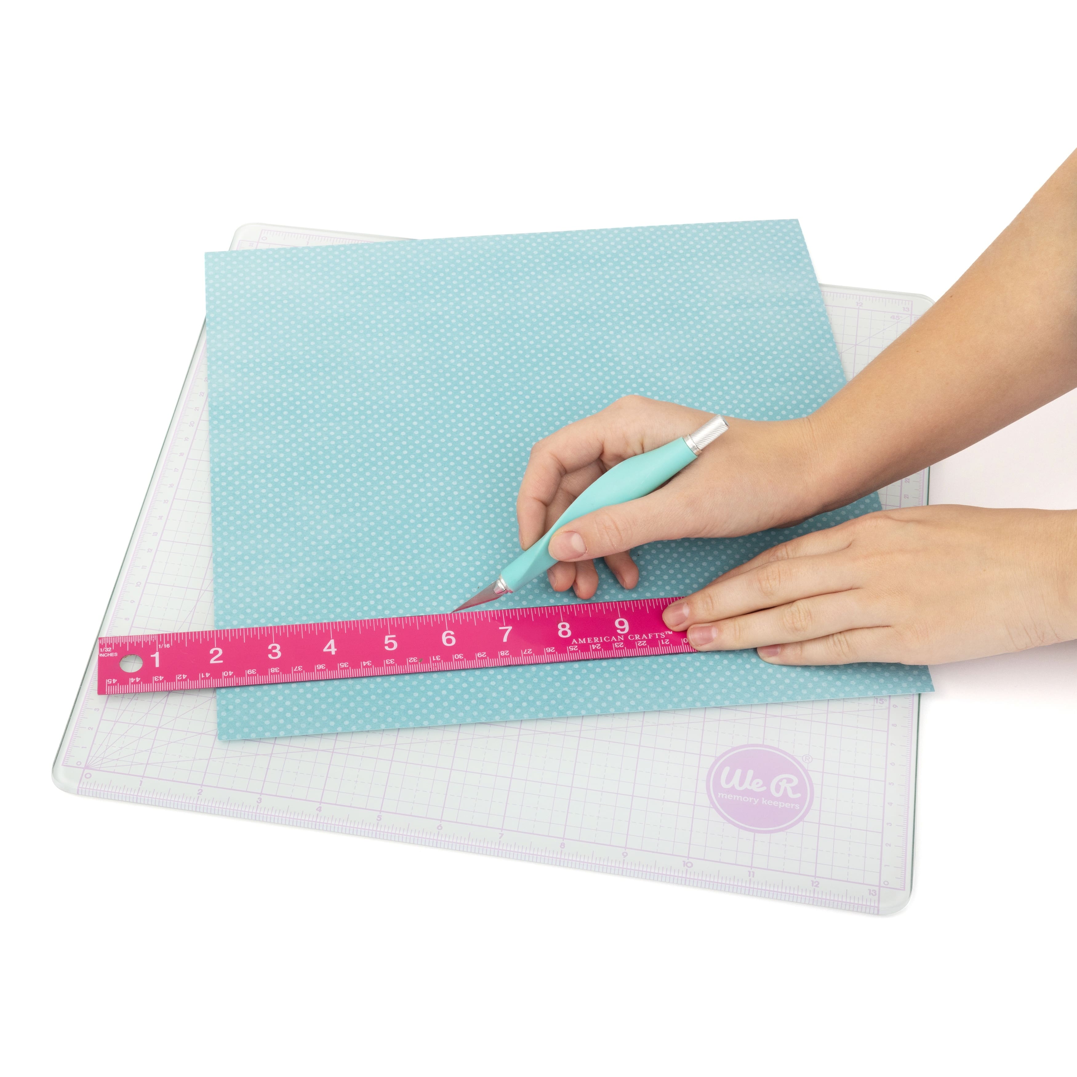 We R Memory Keepers® Lilac Precision Glass Cutting Mat