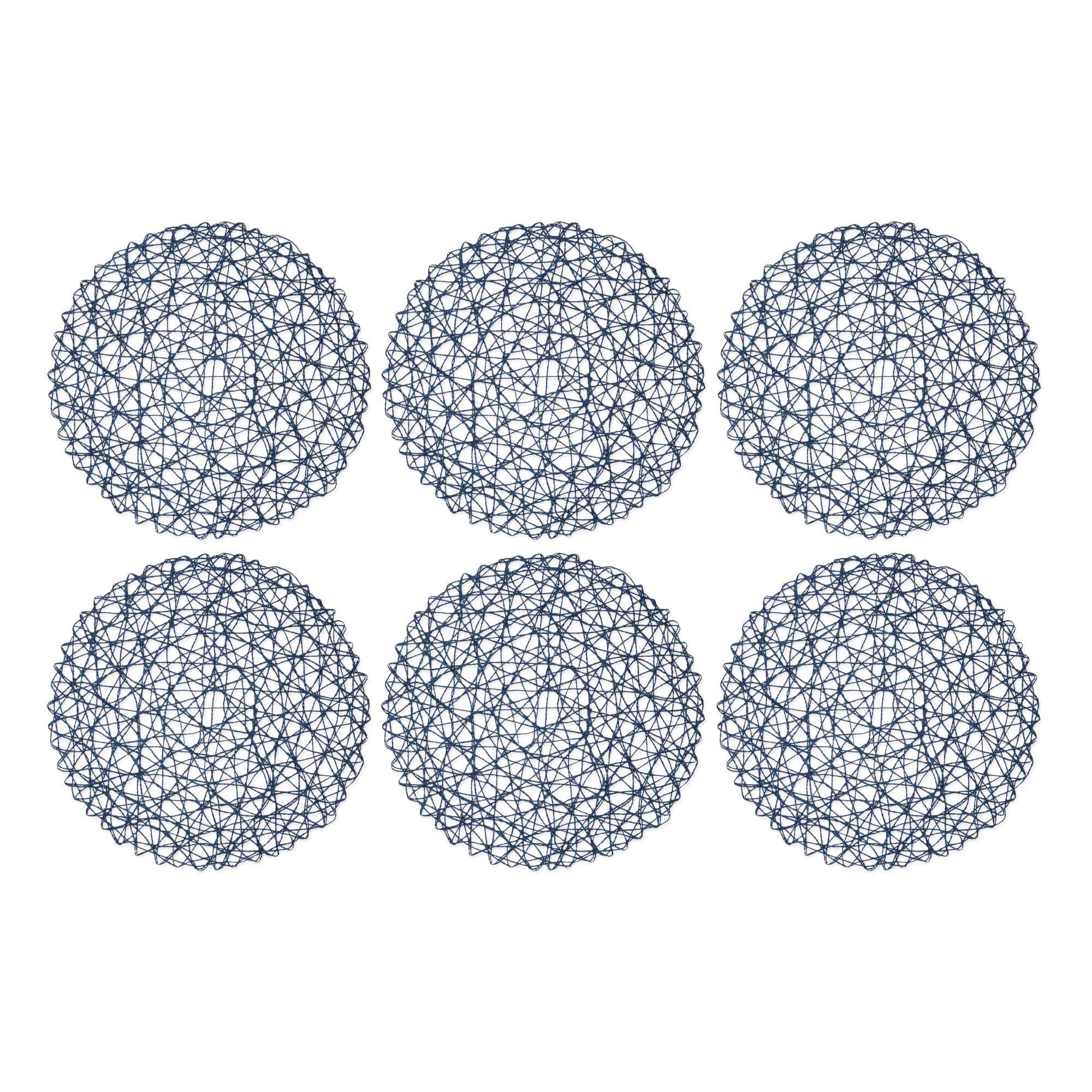 DII&#xAE; Woven Paper Round Placemats, 6ct.