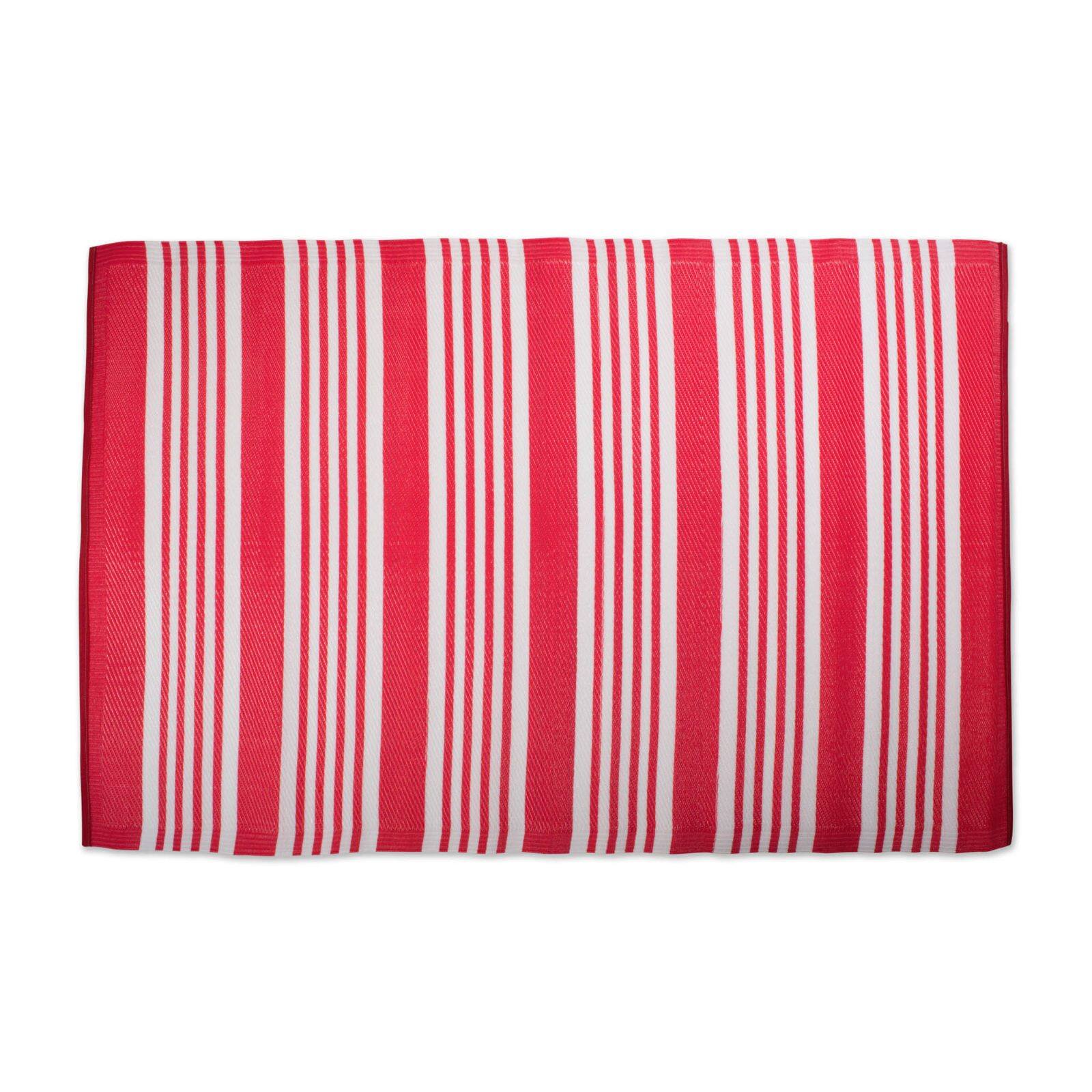 DII® Coral Multi Stripe Outdoor Rug, 4ft. x 6ft.