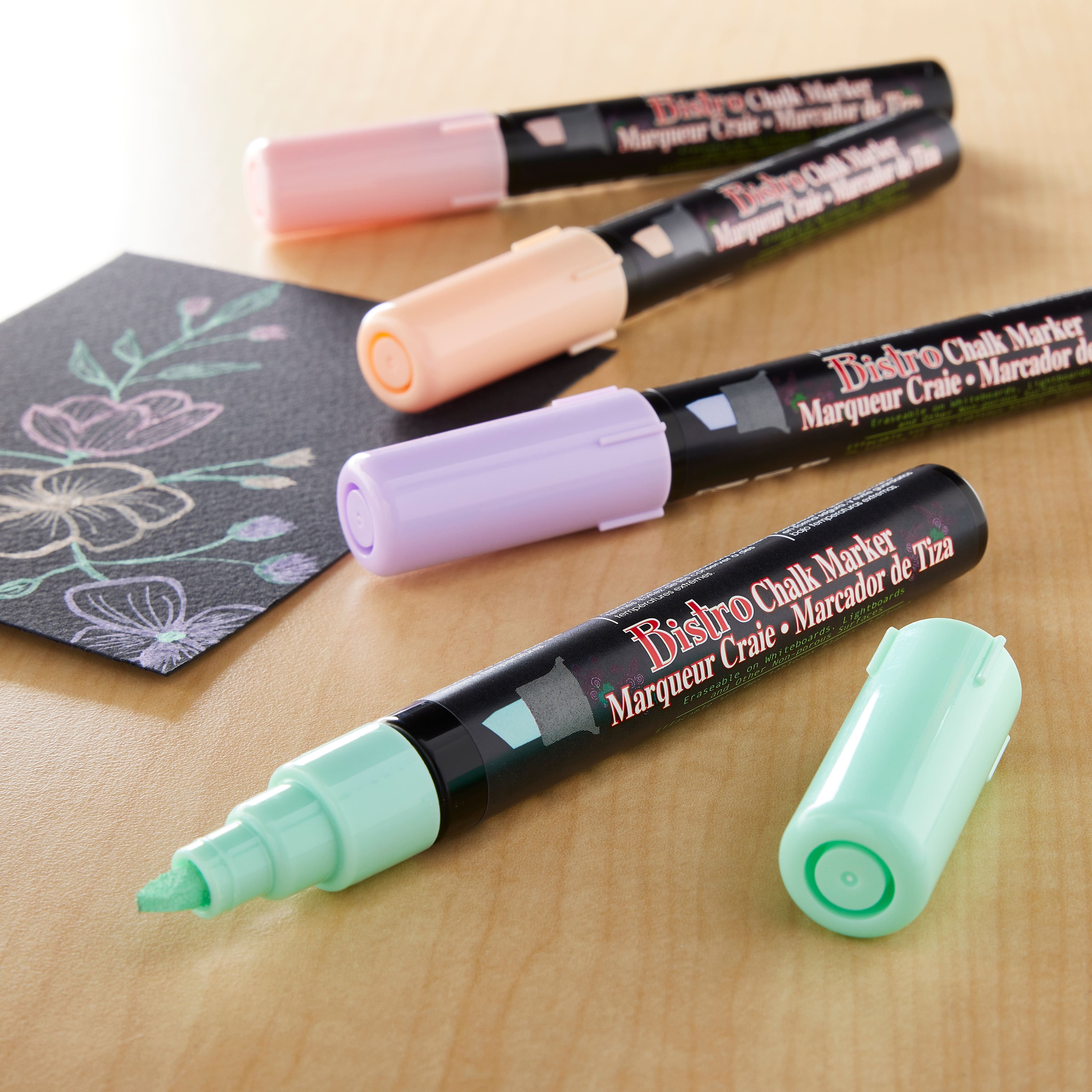 Marvy® Uchida Bistro Chisel Tip Pastel Chalk Markers