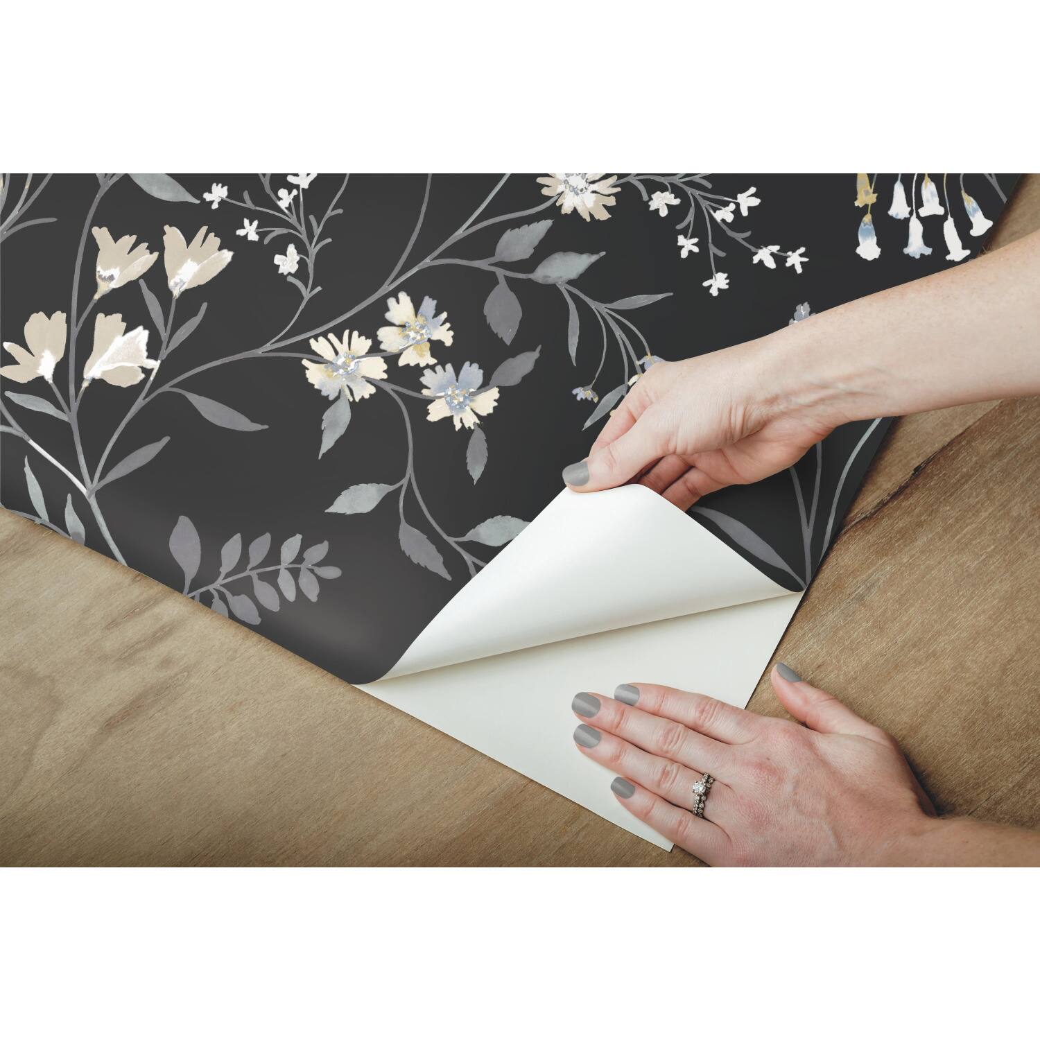 RoomMates Meadow Mix Peel &#x26; Stick Wallpaper