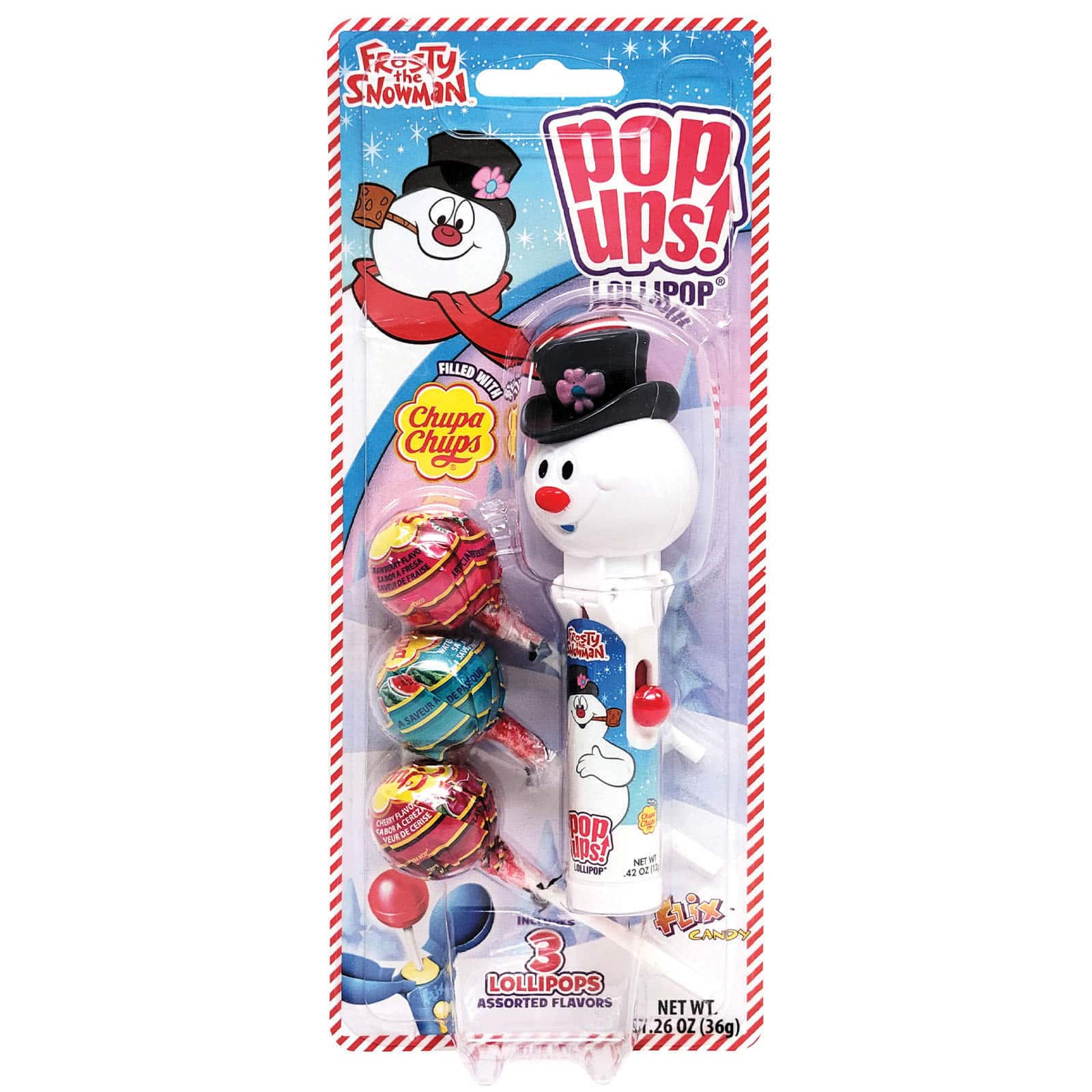 Assorted Pop Ups!&#x2122; Classic Christmas Character Lollipop, 1pc.