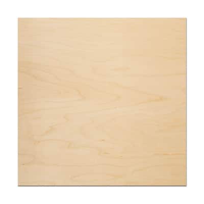 Glowforge® Proofgrade™ Light Plywood, 12" x 12" image