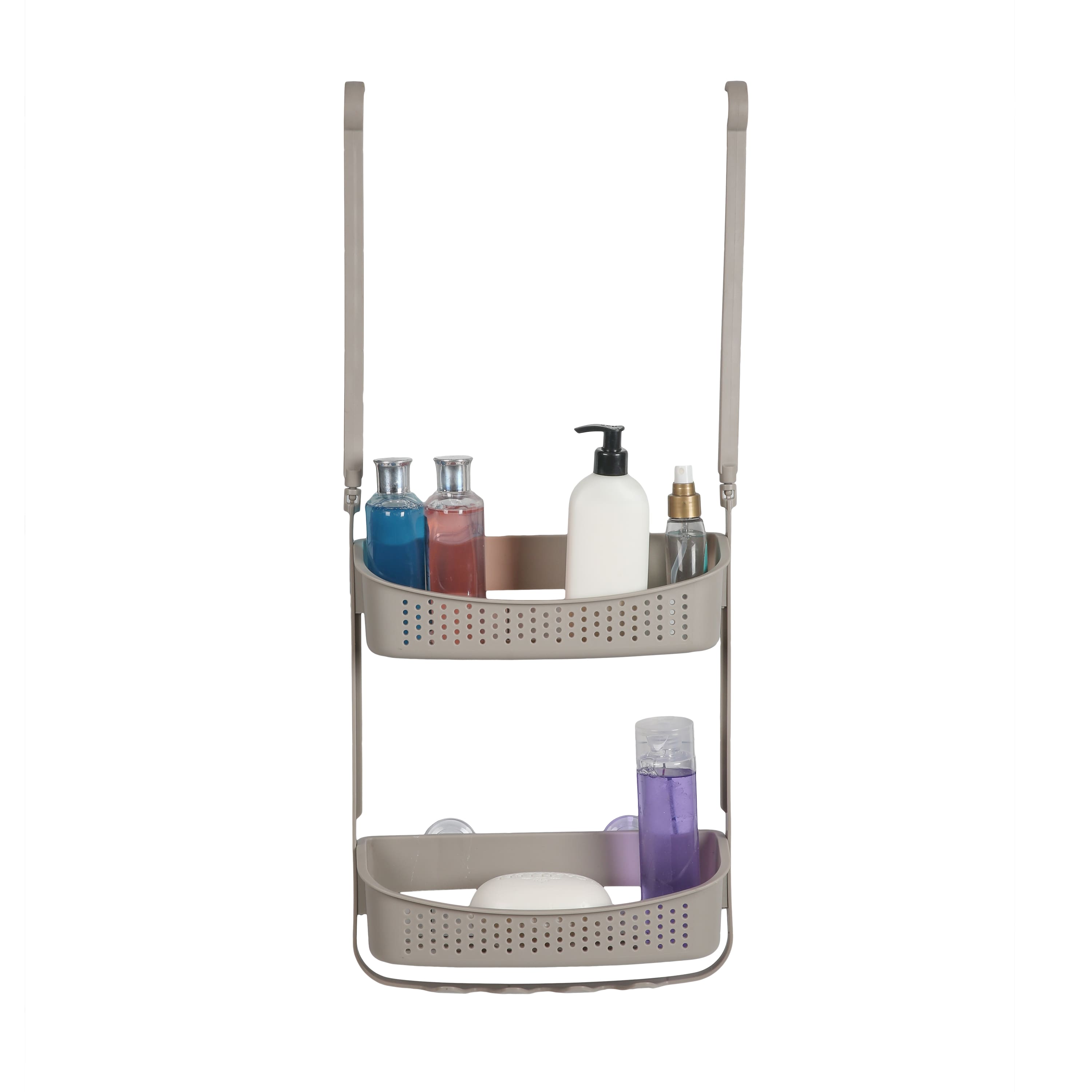 Bath Bliss 2 Way Convertible Shower Caddy - White