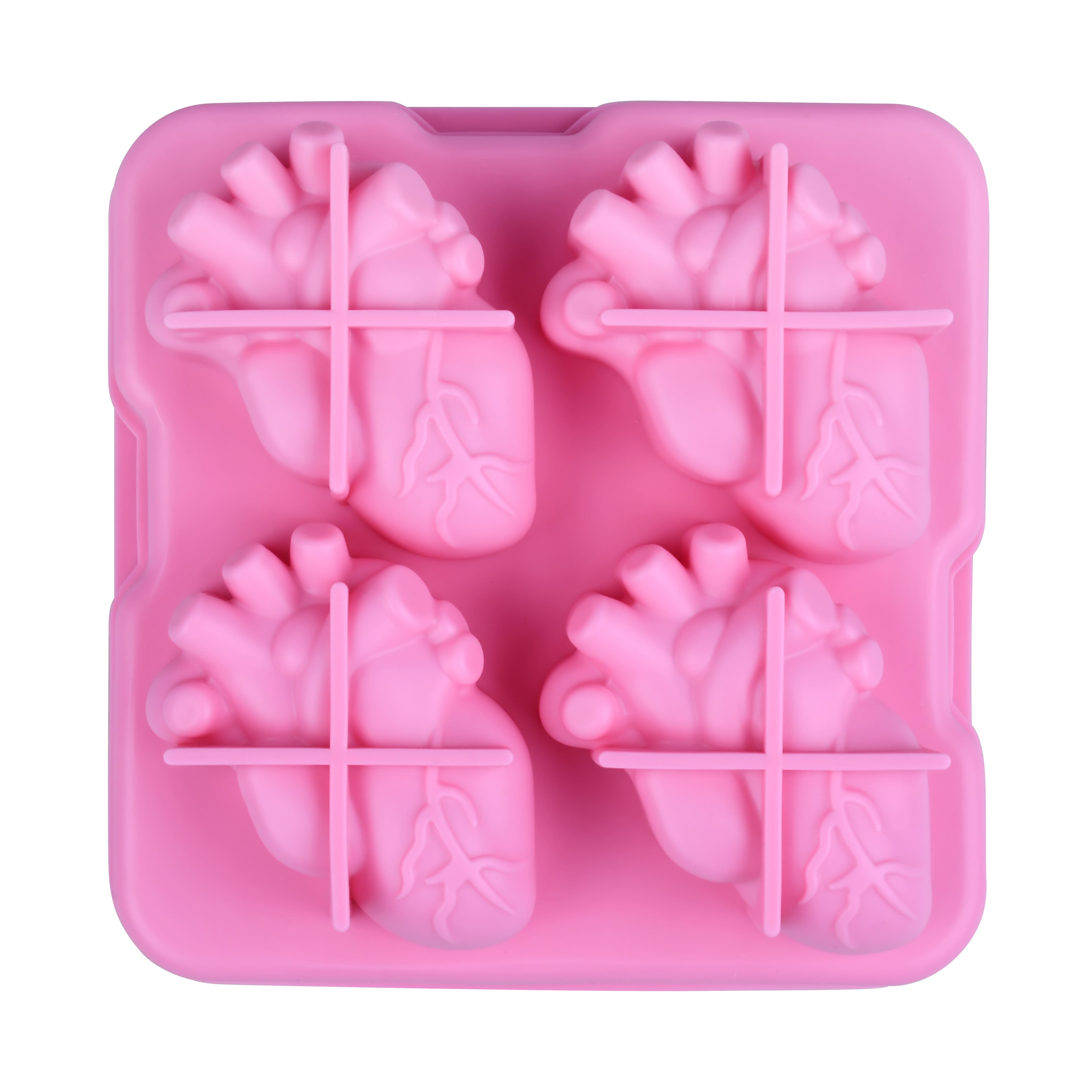 Heart 3D Silicone Ice Mold by Makery&#x2122;