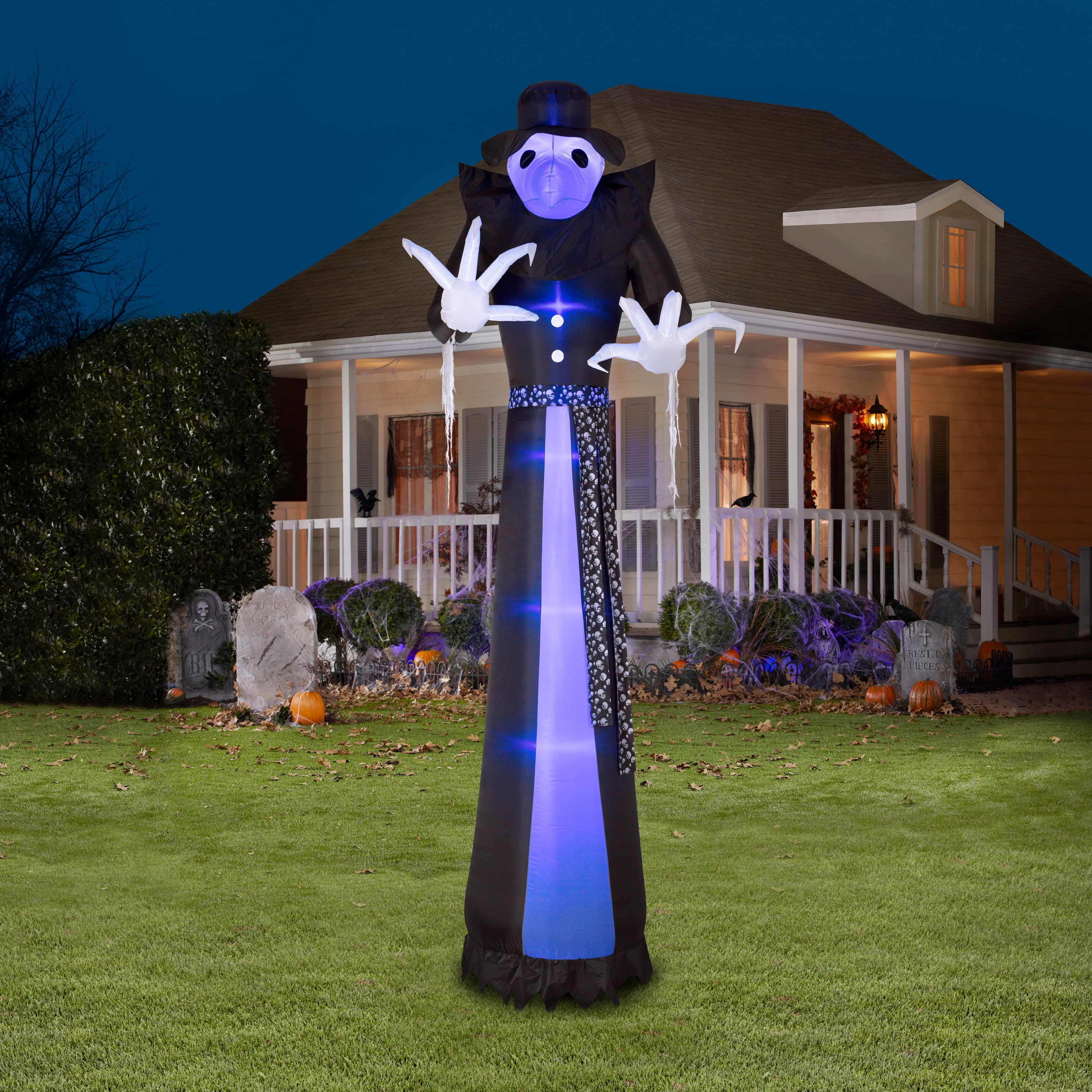 12ft. Airblown&#xAE; Inflatable ShortCircuit Giant Victorian Reaper