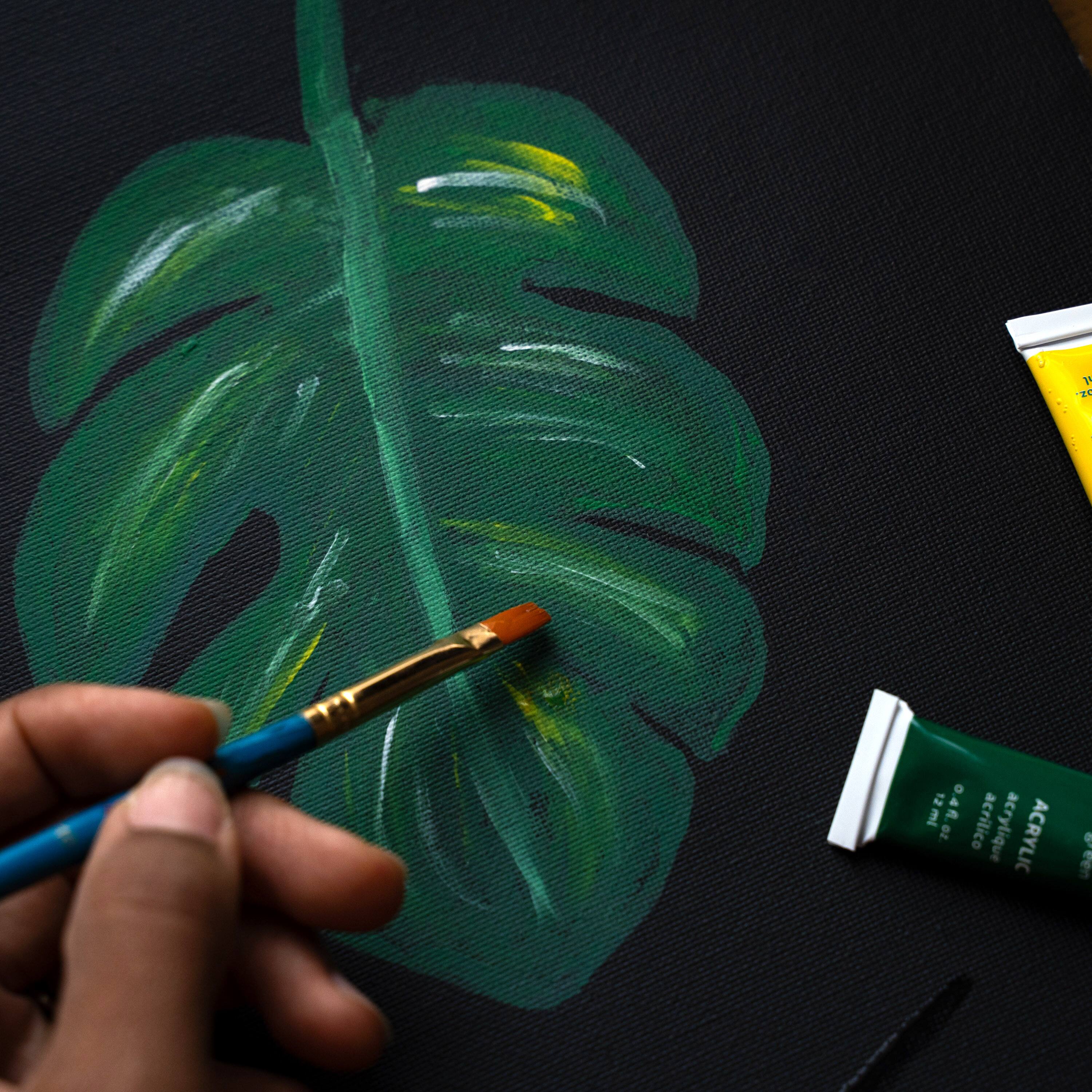 Fredrix Creative Series 12" x 16" Black Canvas Pad