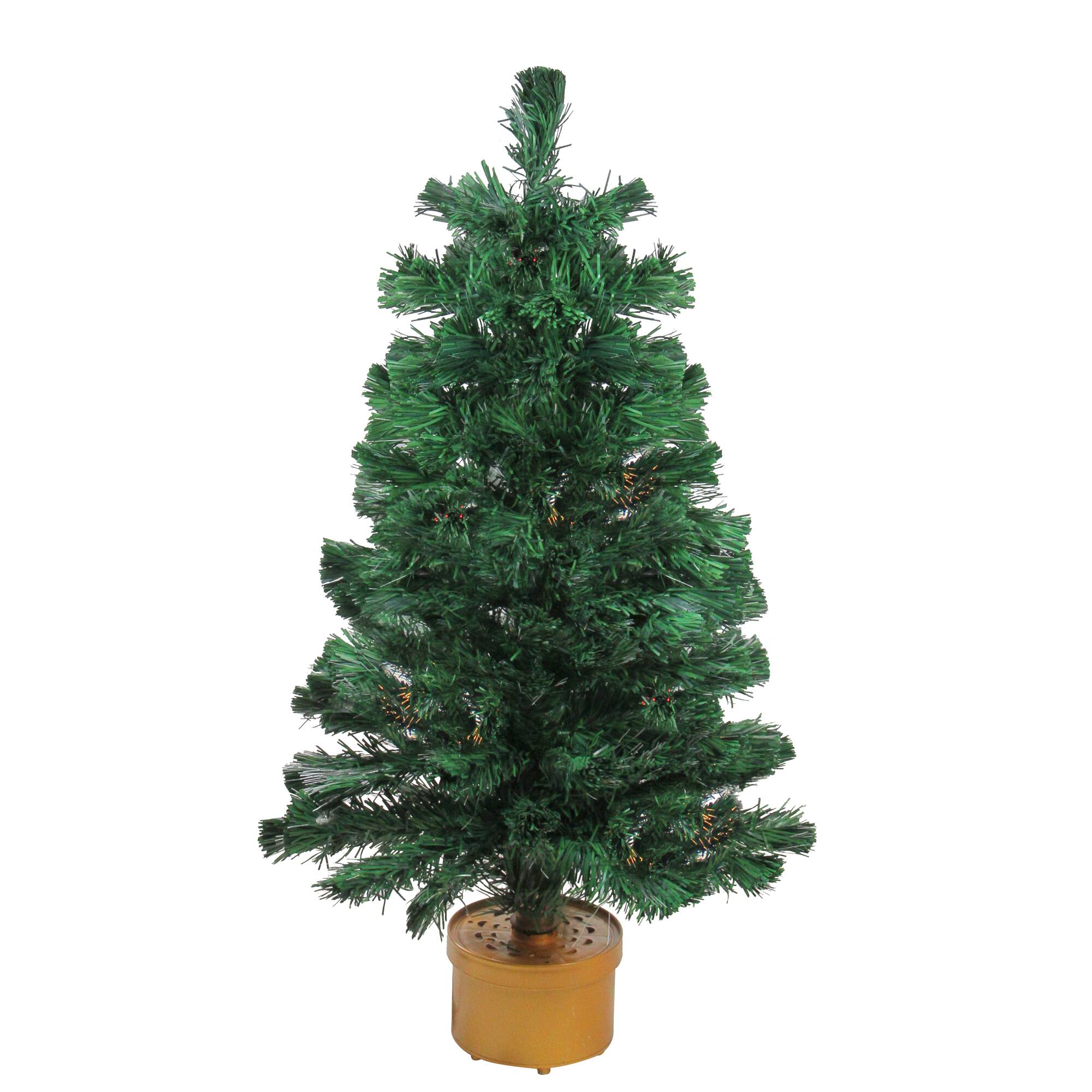 3ft. Pre-Lit Color Changing Fiber Optic Artificial Christmas Tree