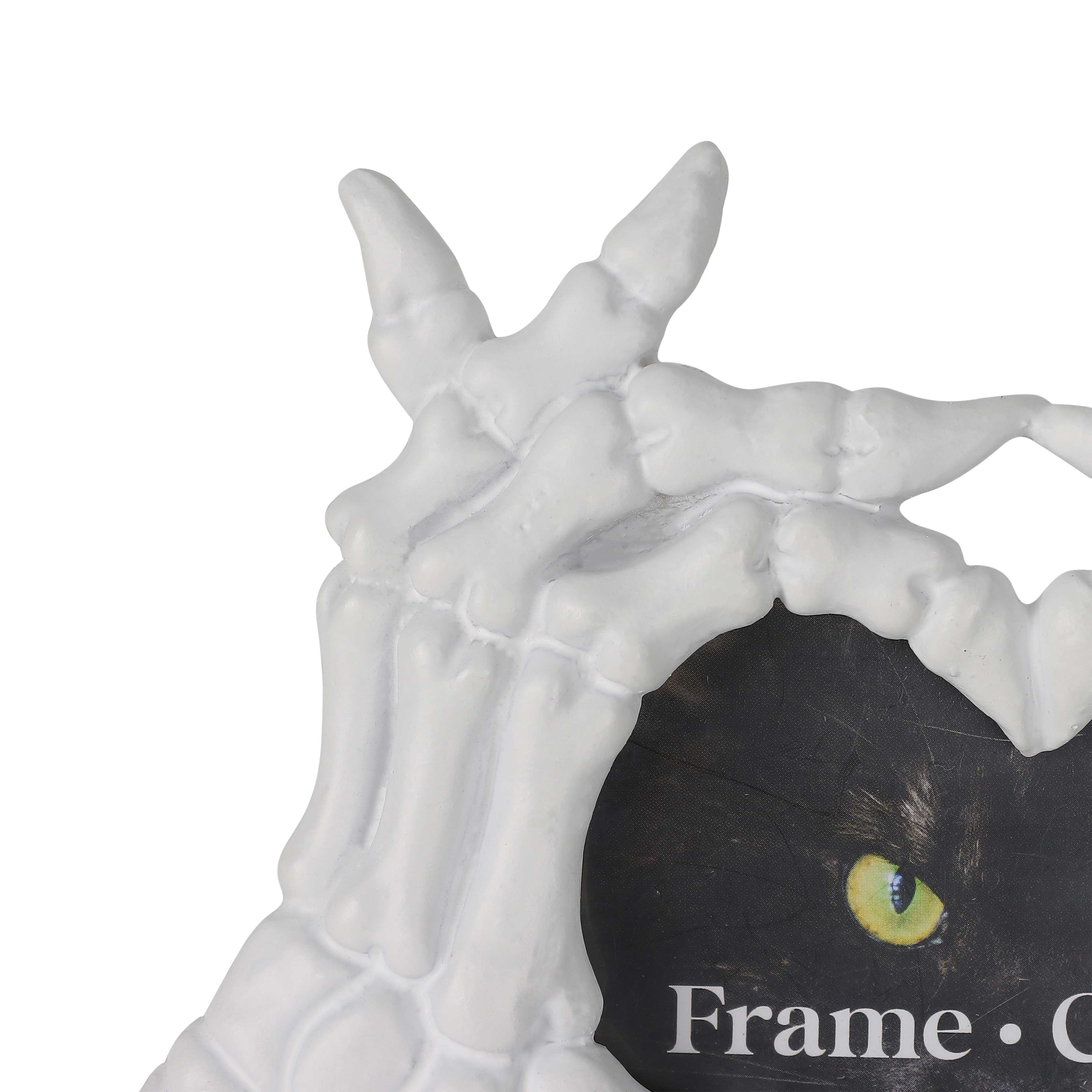Assorted 3&#x22; x 2&#x22; Skeletal Hands Heart Tabletop Frame by Ashland&#xAE;