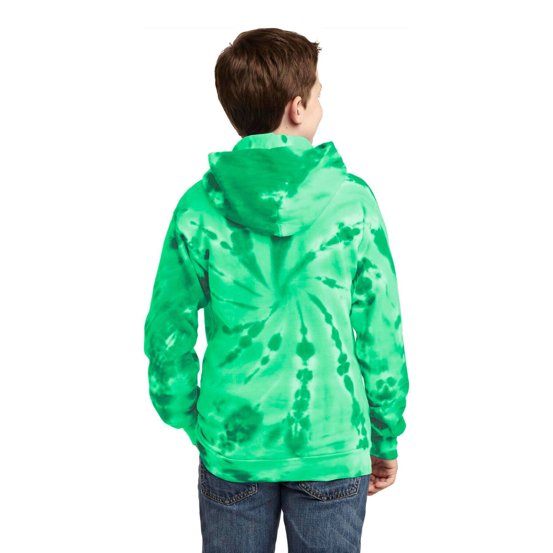 Port & Company® Youth Tie-Dye Pullover Hooded Sweatshirt