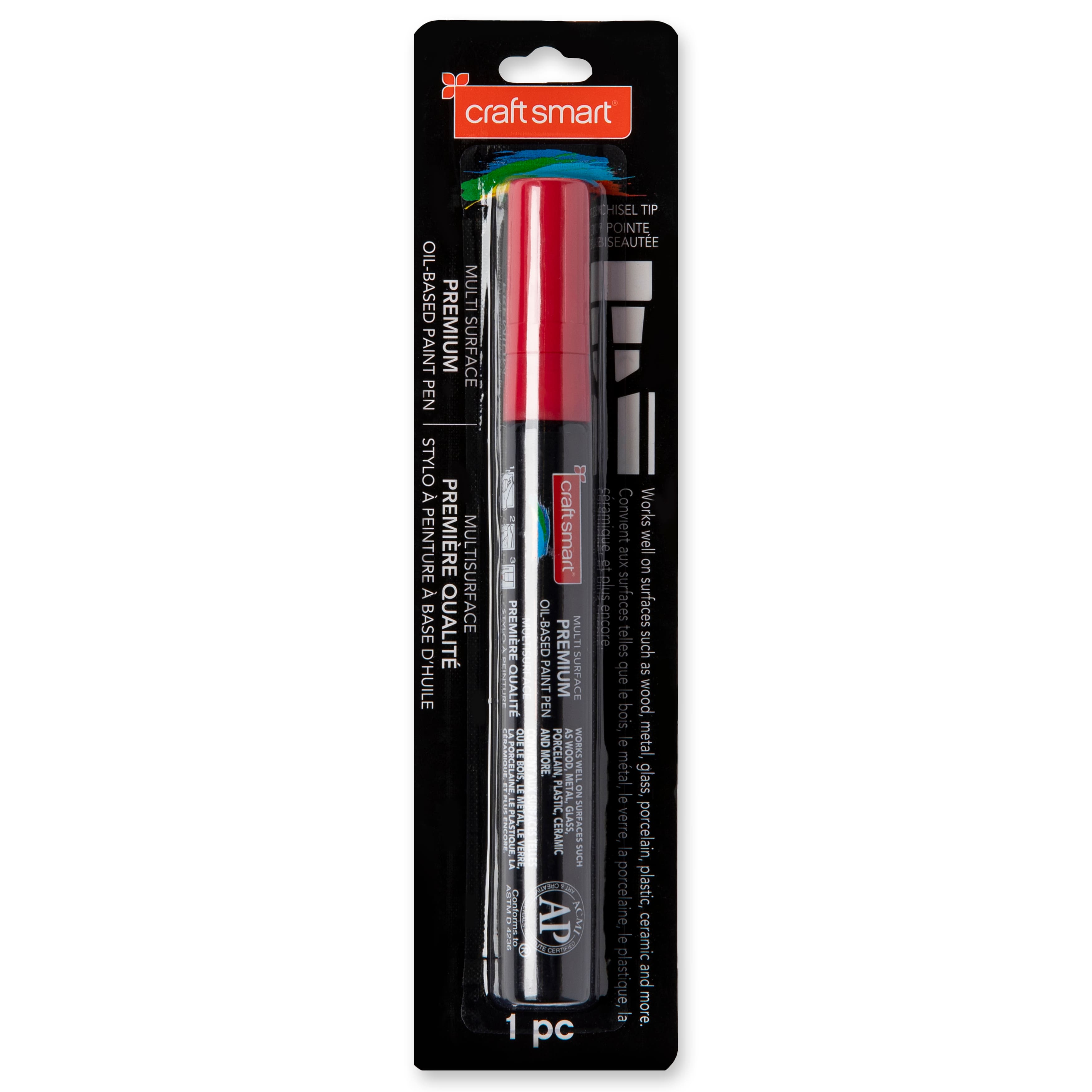 12 Pack: Chisel Tip Multi-Surface Premium Paint Pen by Craft Smart&#xAE;