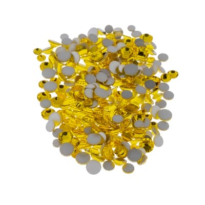 Combo Glass Flatback Rhinestones by Bead Landing™