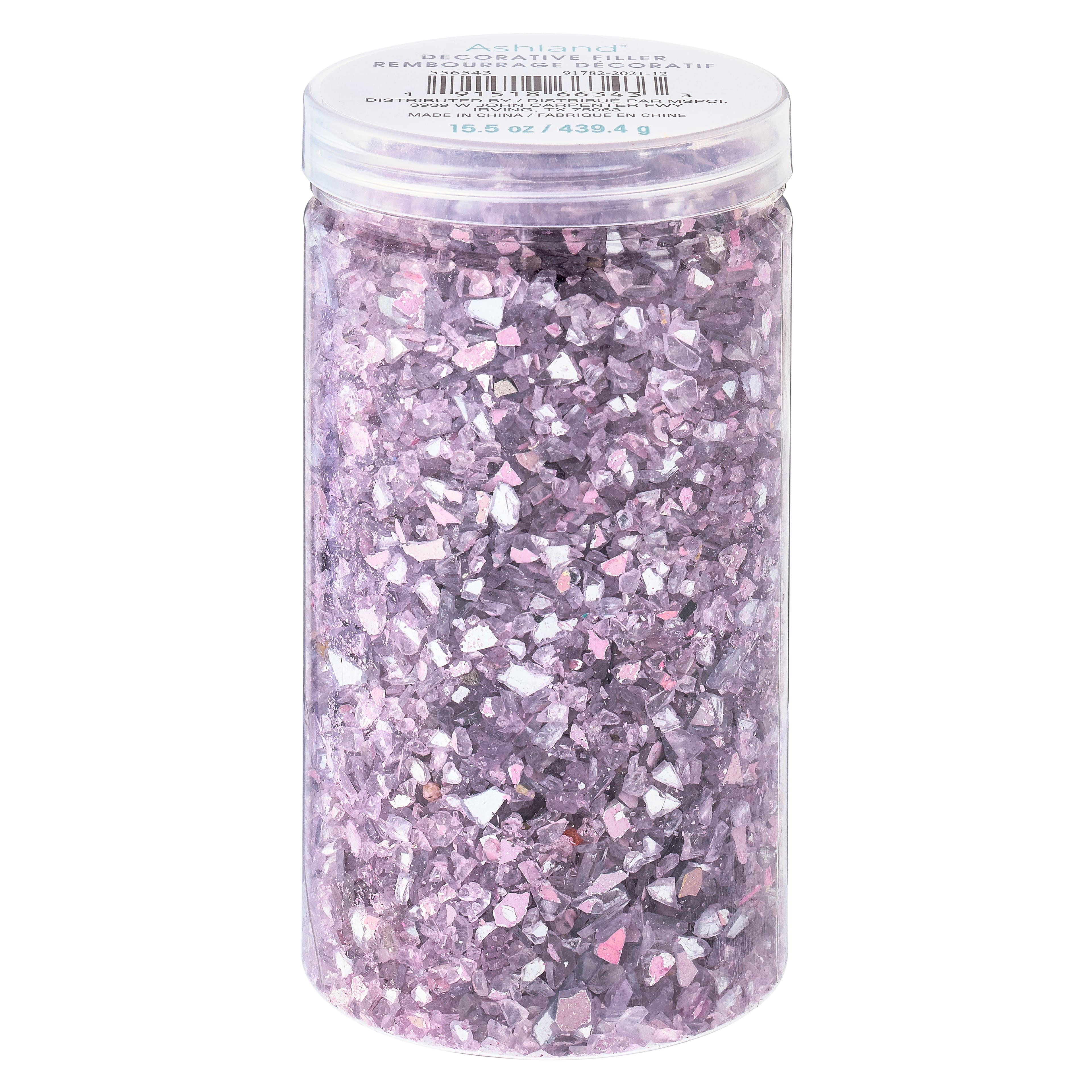 18 Pack: Purple Crushed Glass D&#xE9;cor by Ashland&#xAE;