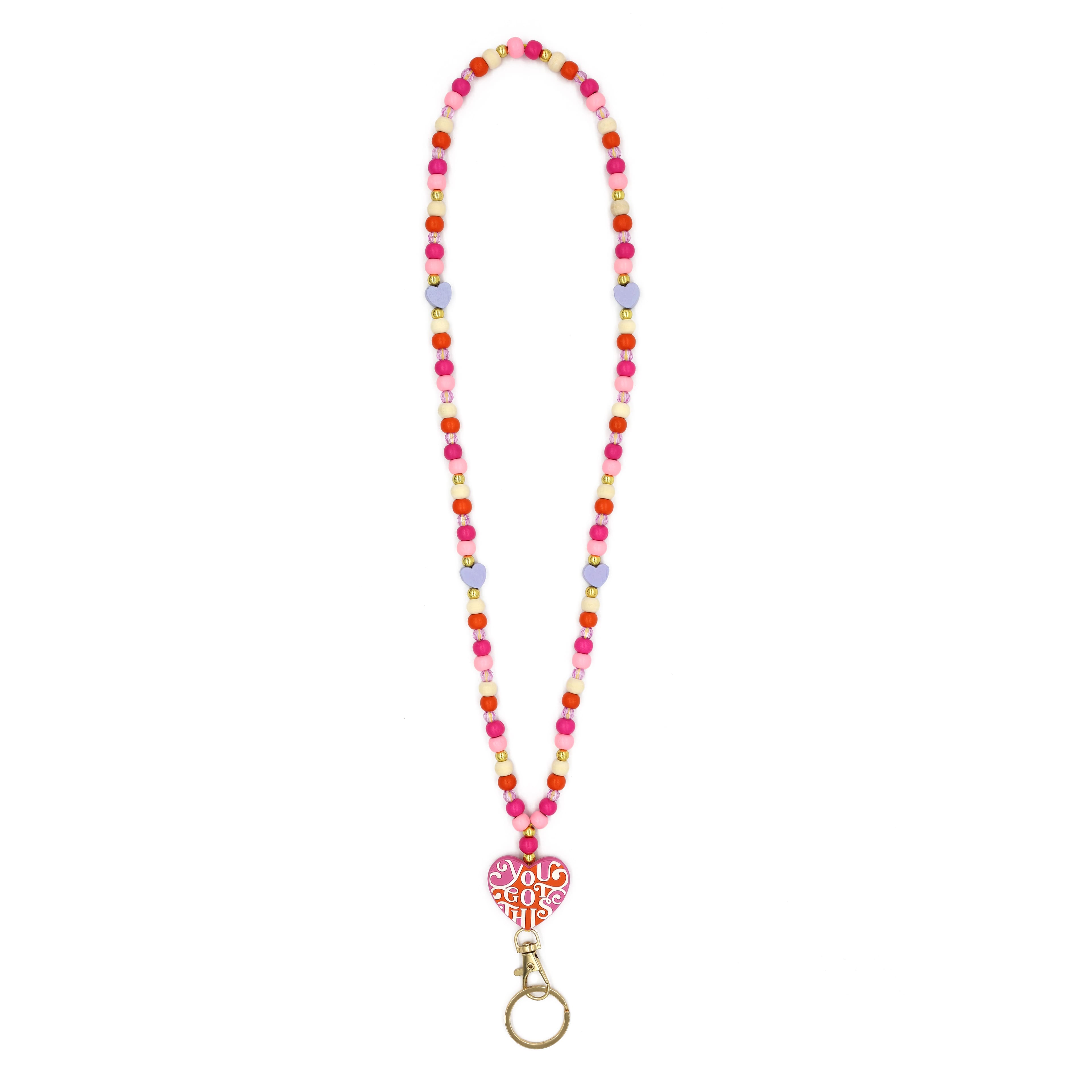 Assorted Bead Lanyard by Fab Finds
