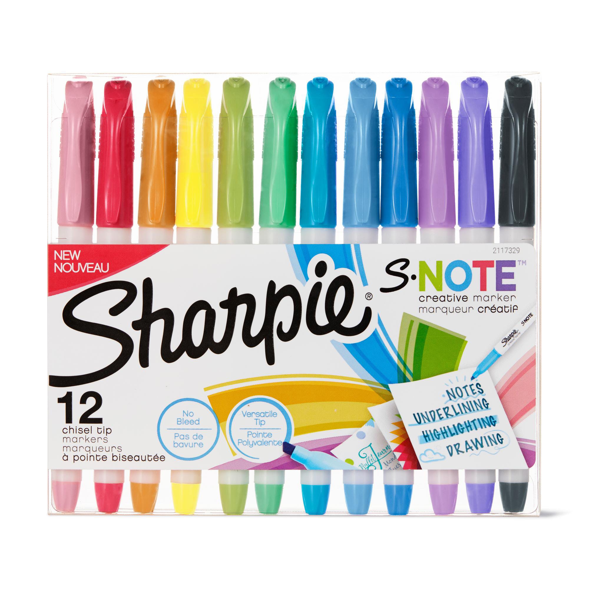 8 Packs: 12 ct. (96 total) Sharpie&#xAE; S-Note&#x2122; Chisel Tip Marker Set