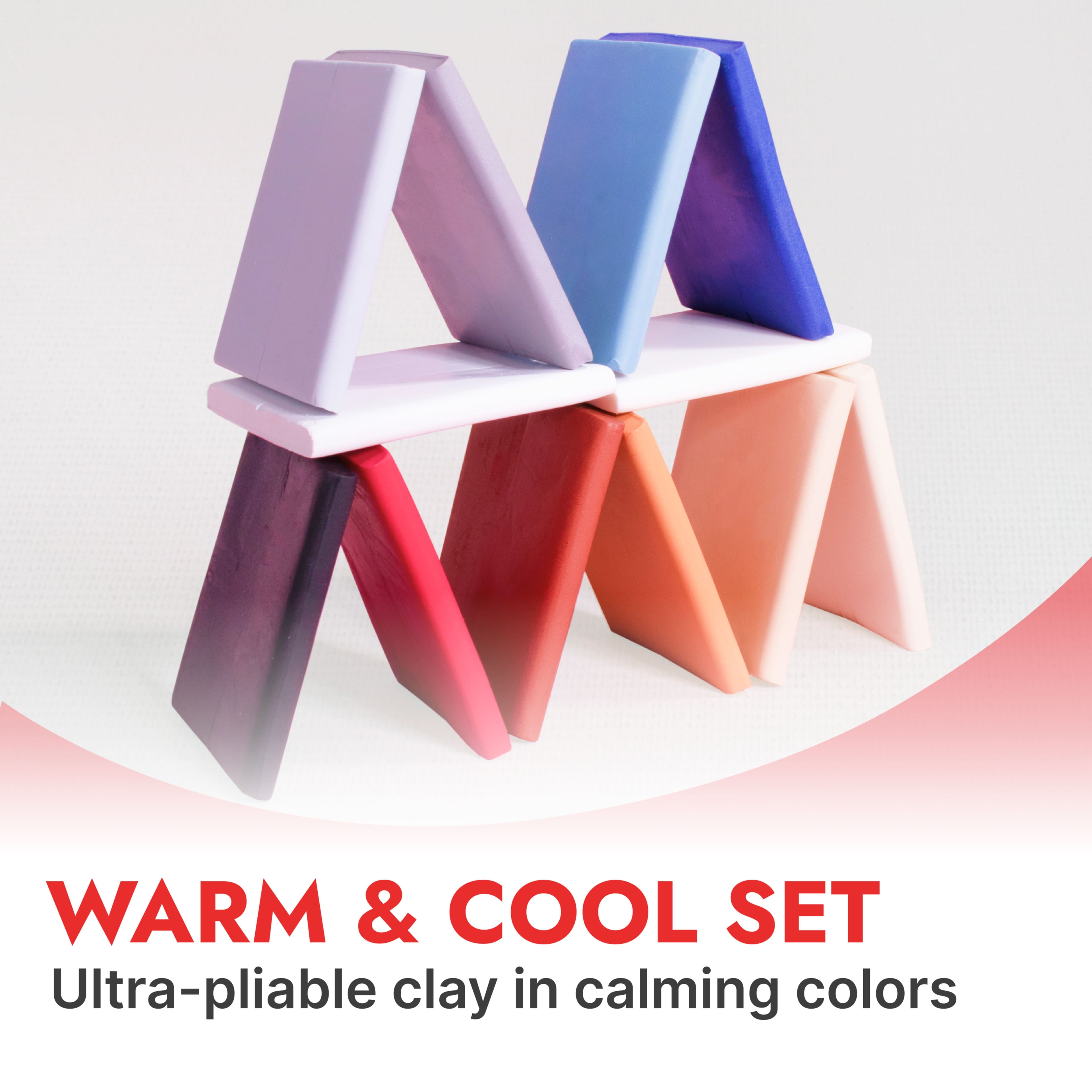 DAS® Warm & Cold Smart Polymer Clay Set