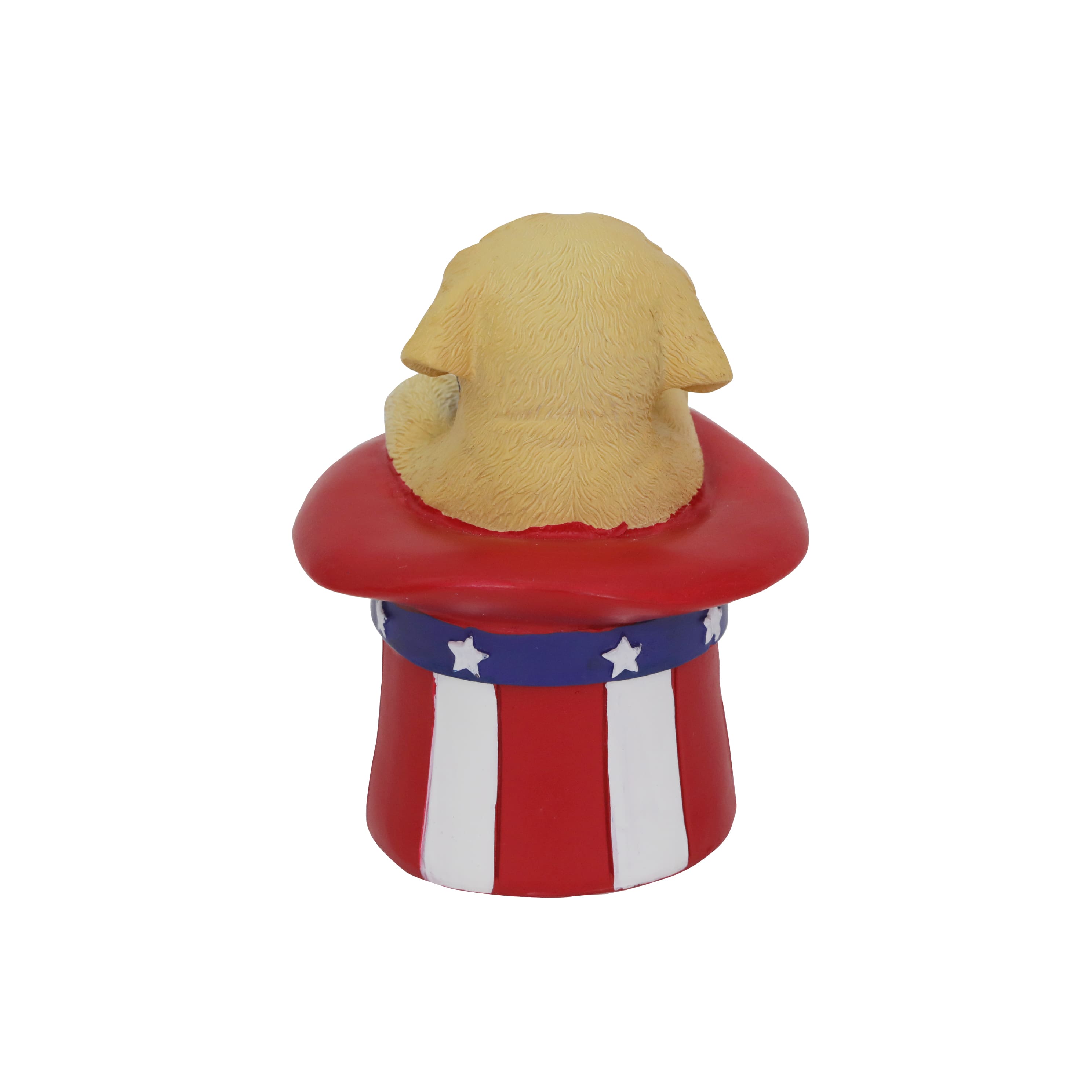 4.5&#x22; Patriotic Dog in Hat Tabletop D&#xE9;cor by Celebrate It&#x2122;