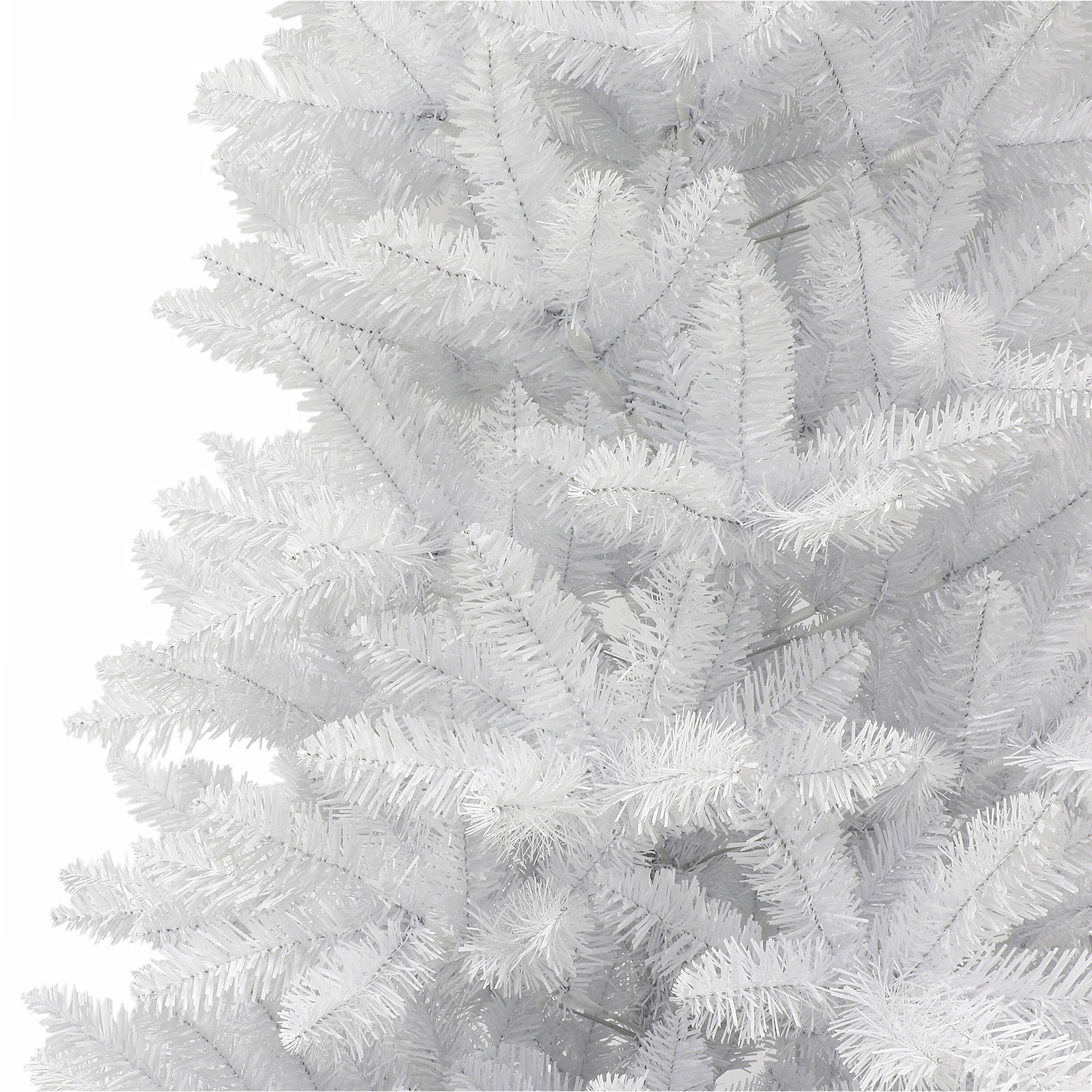 4ft. Unlit White Carson Artificial Pine Tree