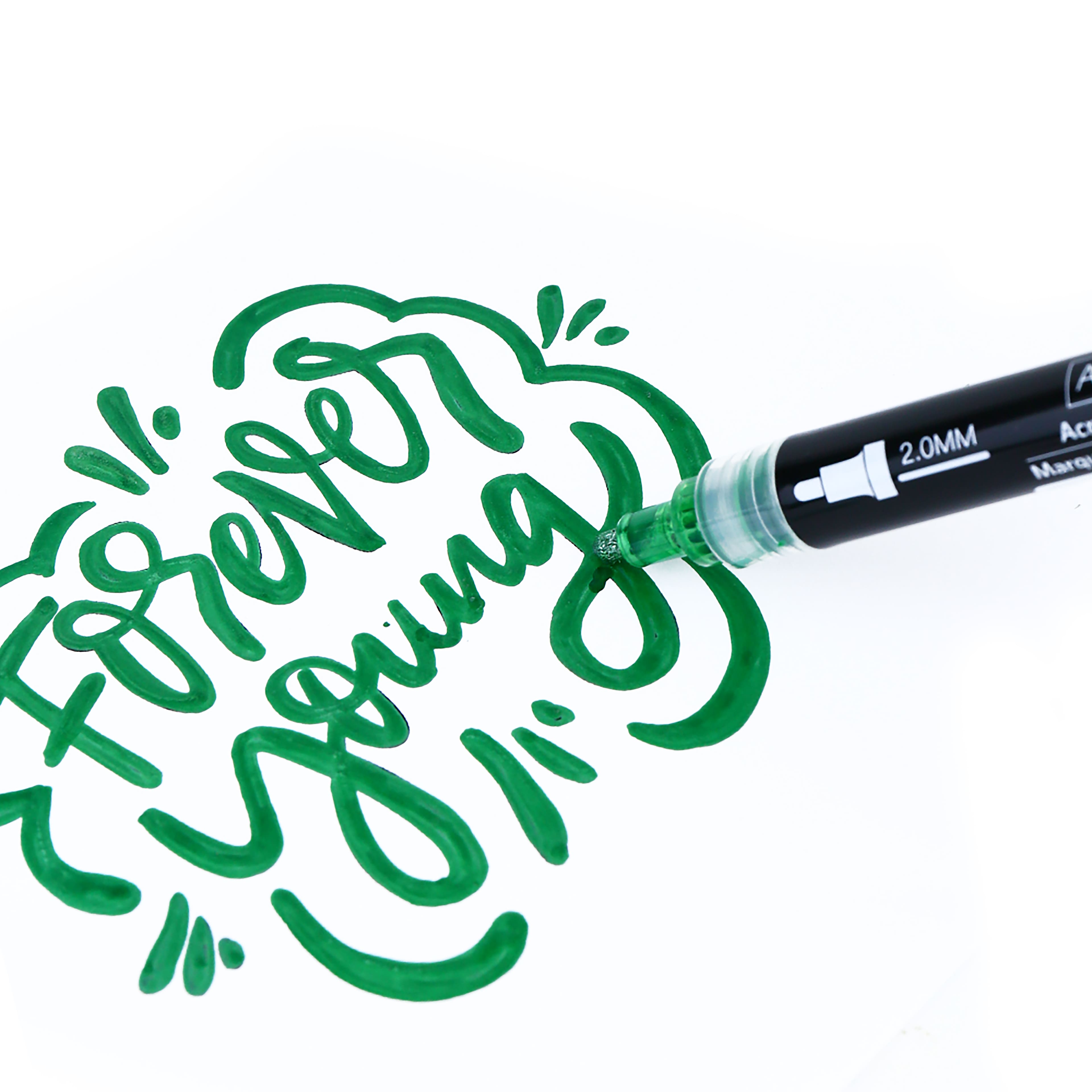 Marqueur à peinture acrylique métallique avec pointe de 2 mm d’Artist’s Loft