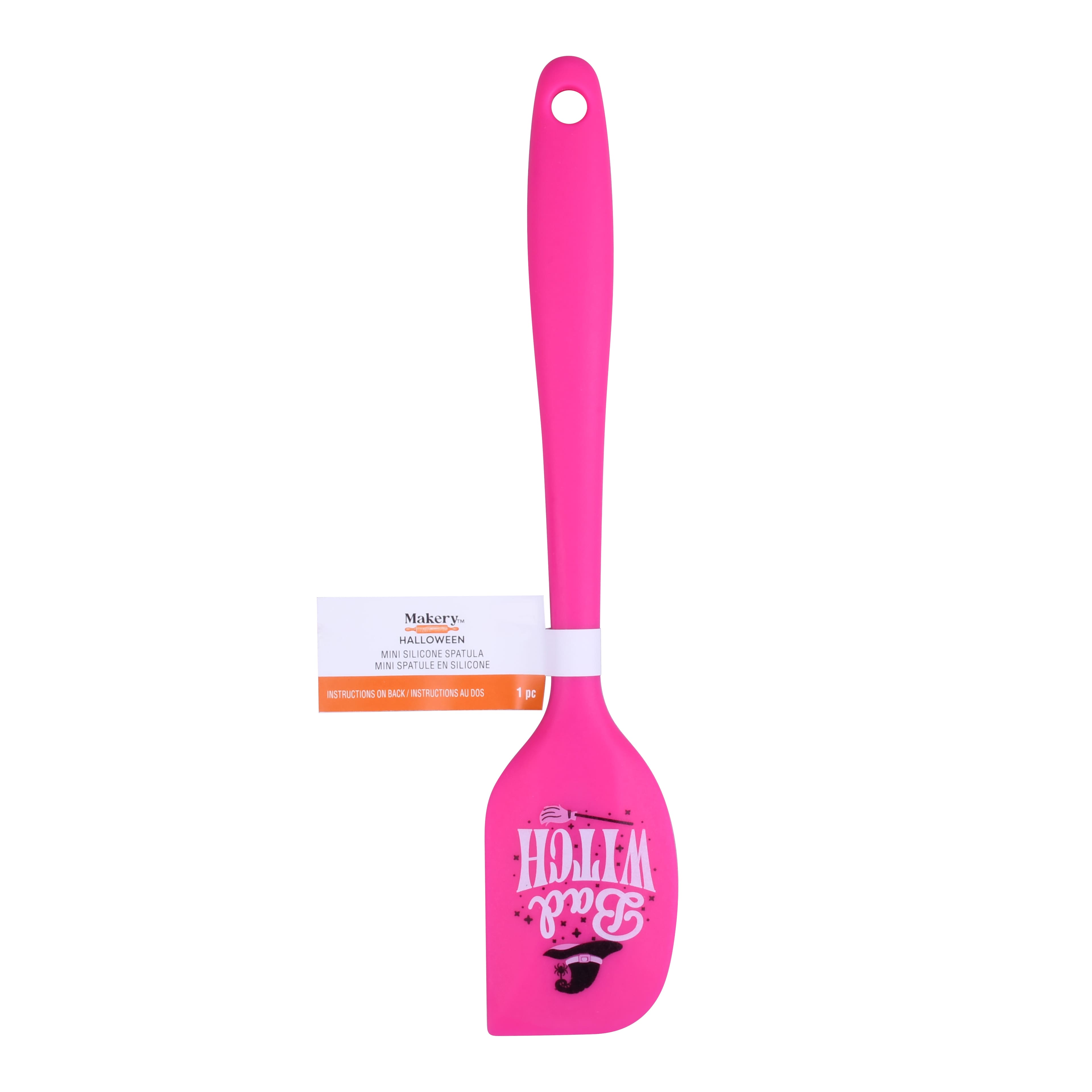 Mini Pink Bad Witch Silicone Spoonula by Makery&#x2122;