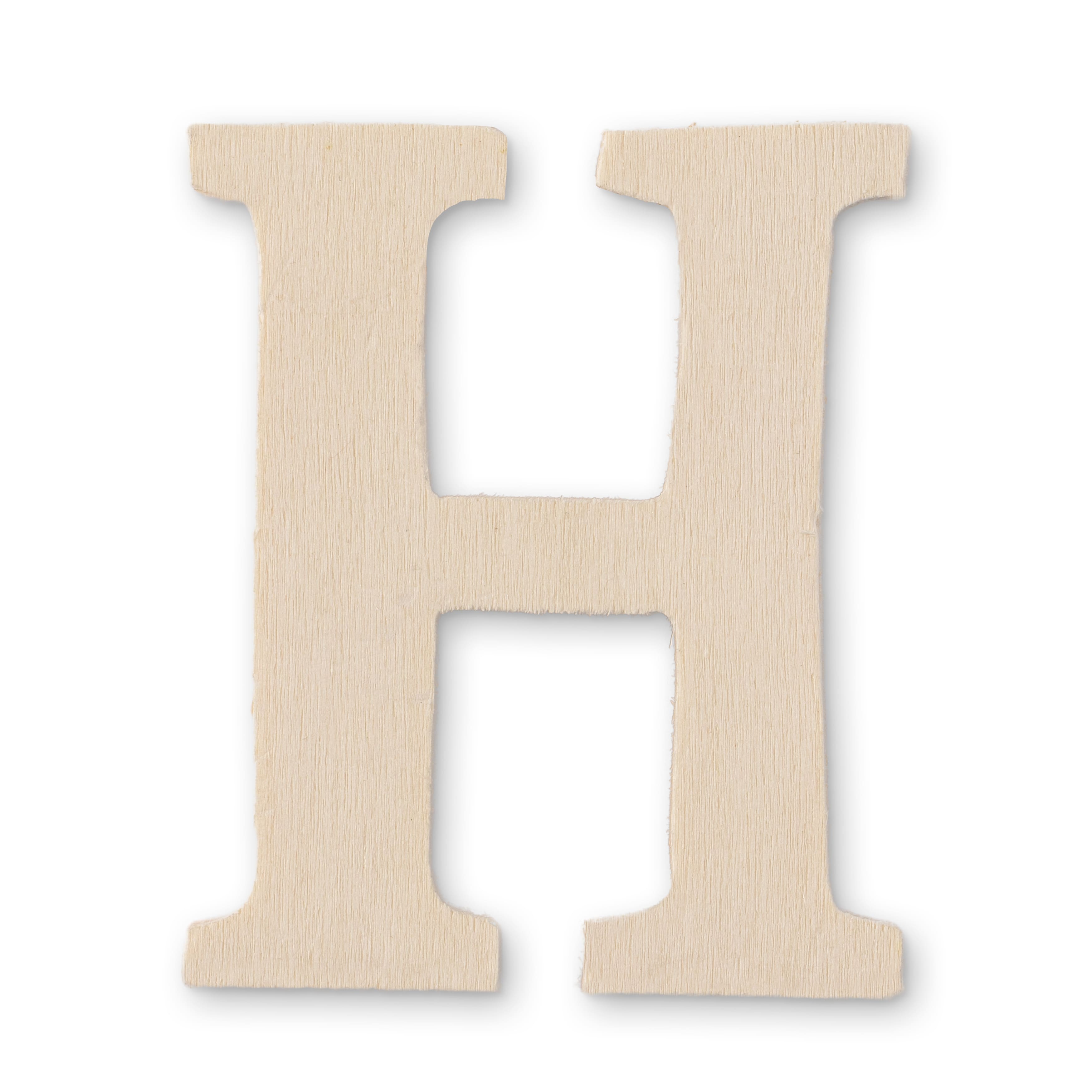 12 Pack: 3&#x22; Chunky Wood Letter by Make Market&#xAE;