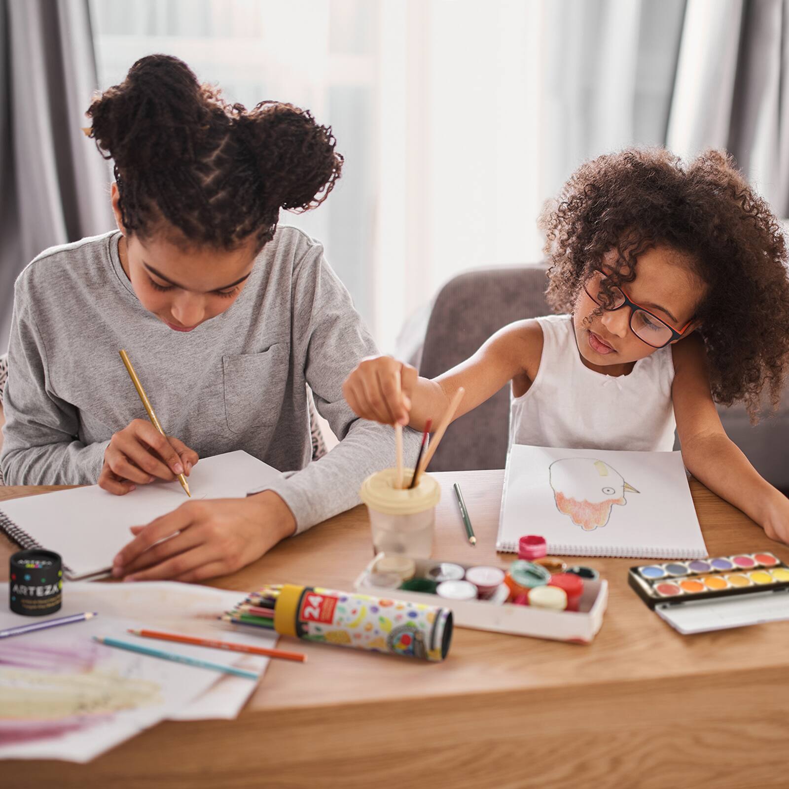 Arteza® Kids 24 Scented Colored Triangular Pencils Set