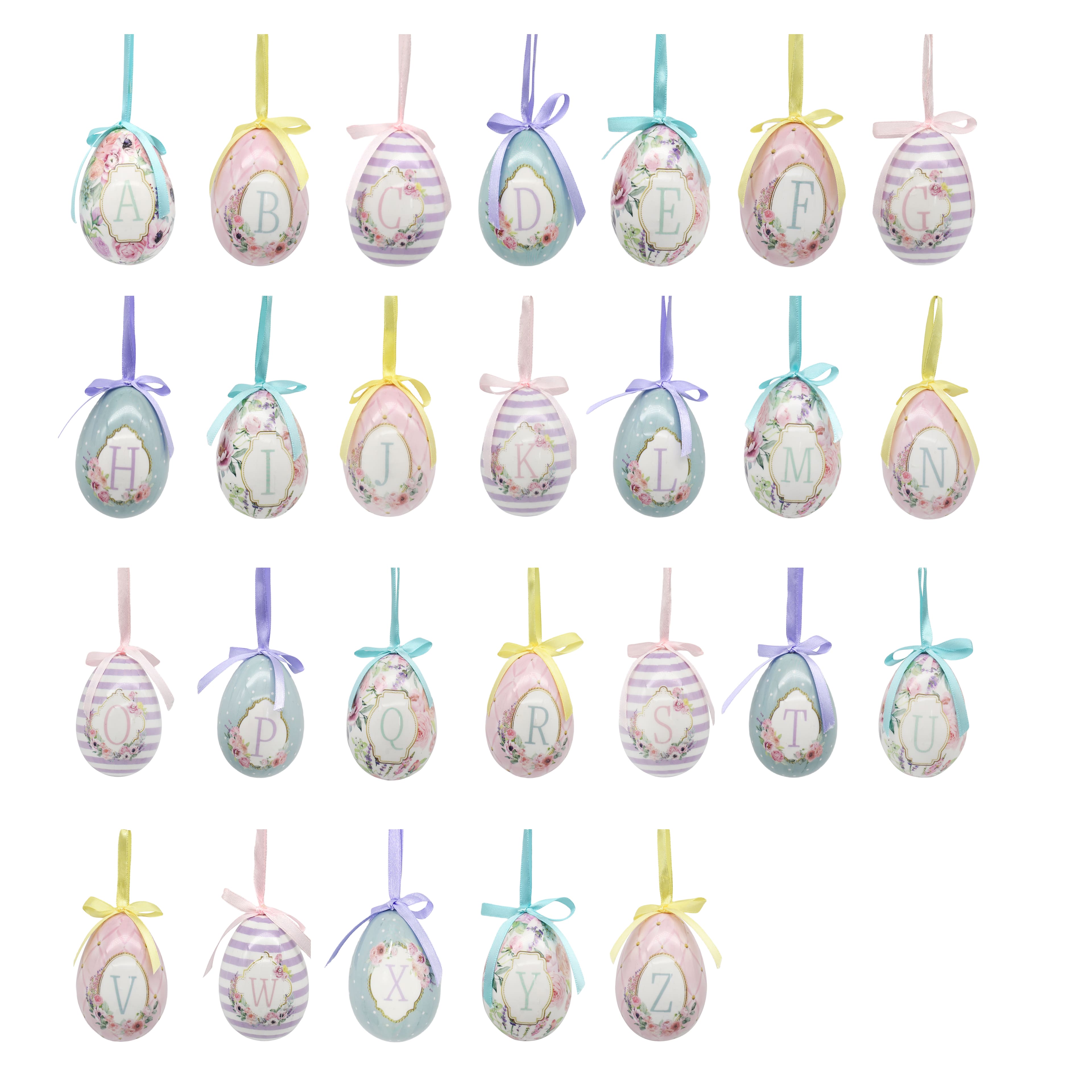 Assorted 2.75&#x22; Monogram Easter Egg Ornament, 1pc. by Ashland&#xAE;