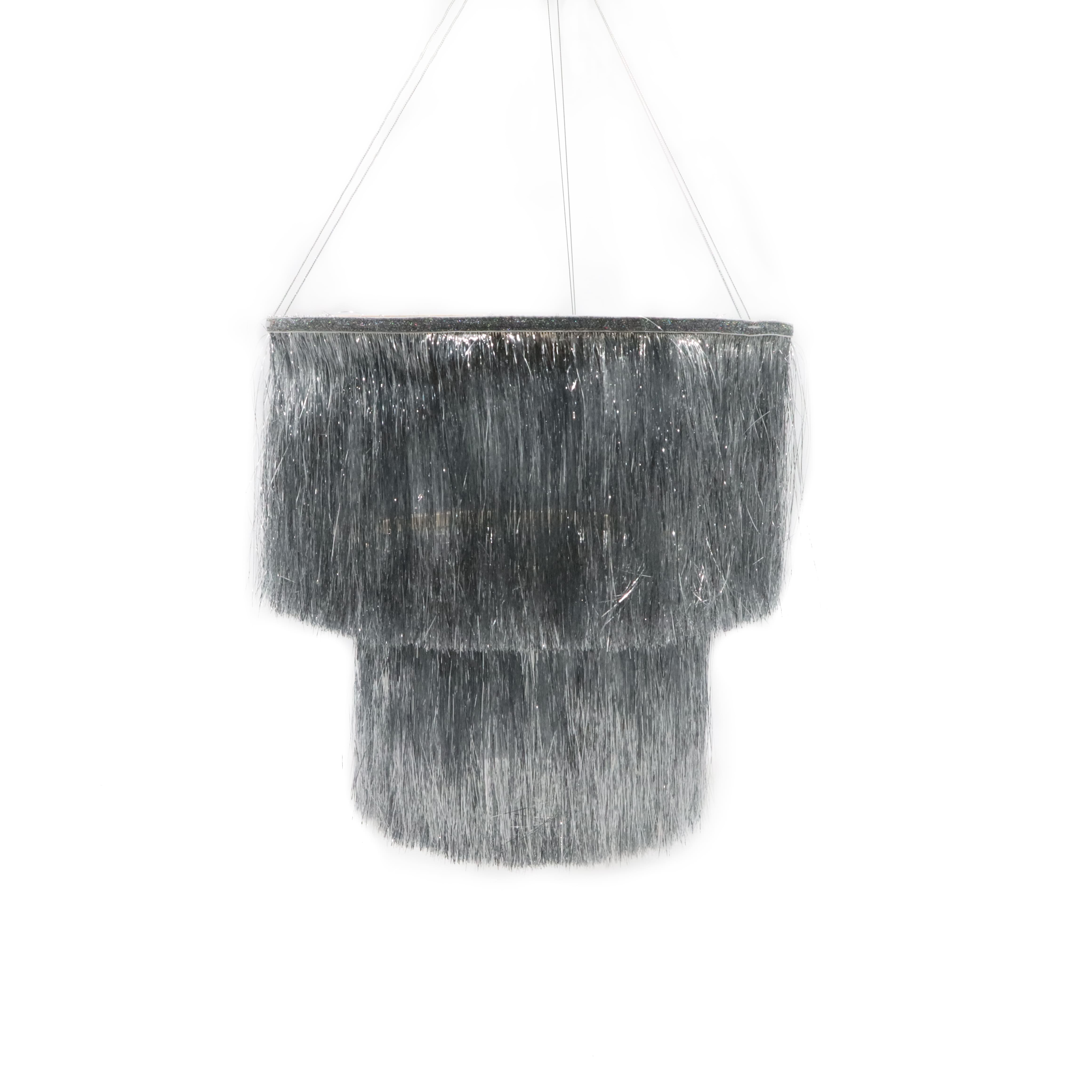 14&#x22; Hanging Tinsel Chandelier by Ashland&#xAE;