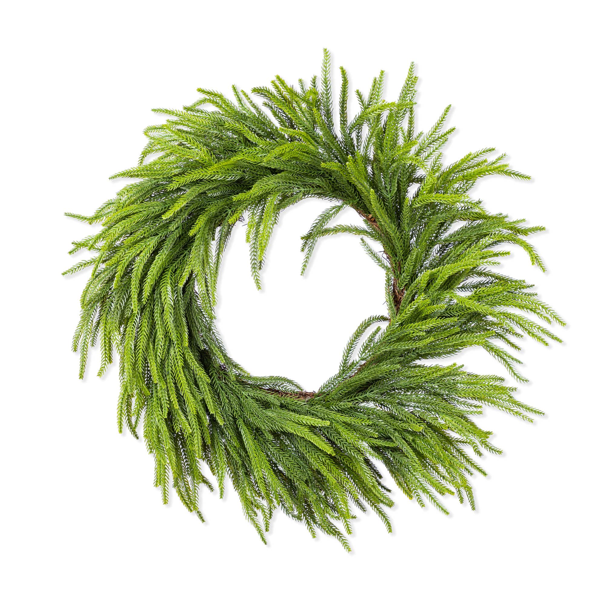 Glitzhome&#xAE; 28&#x22;D Christmas Greenery PE Wreath