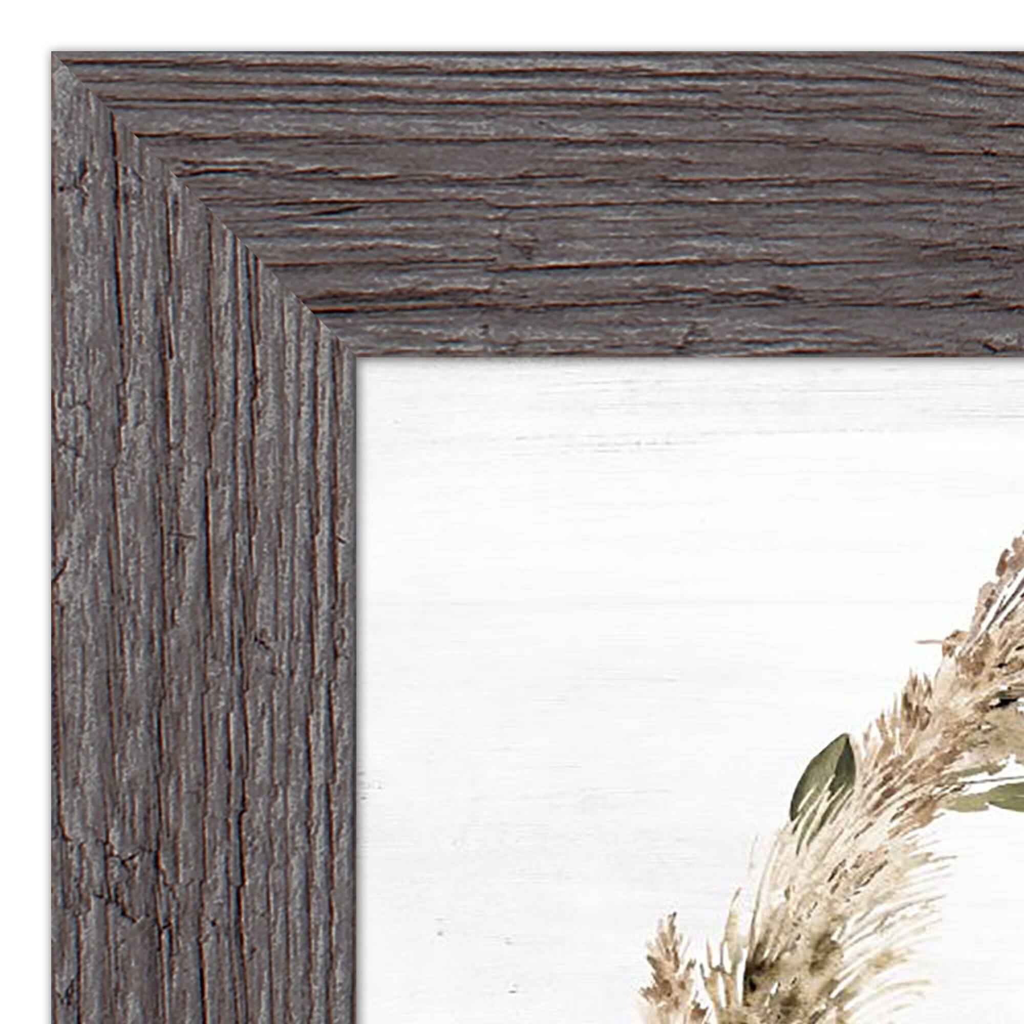 Pampas Wreath Western Framed Print