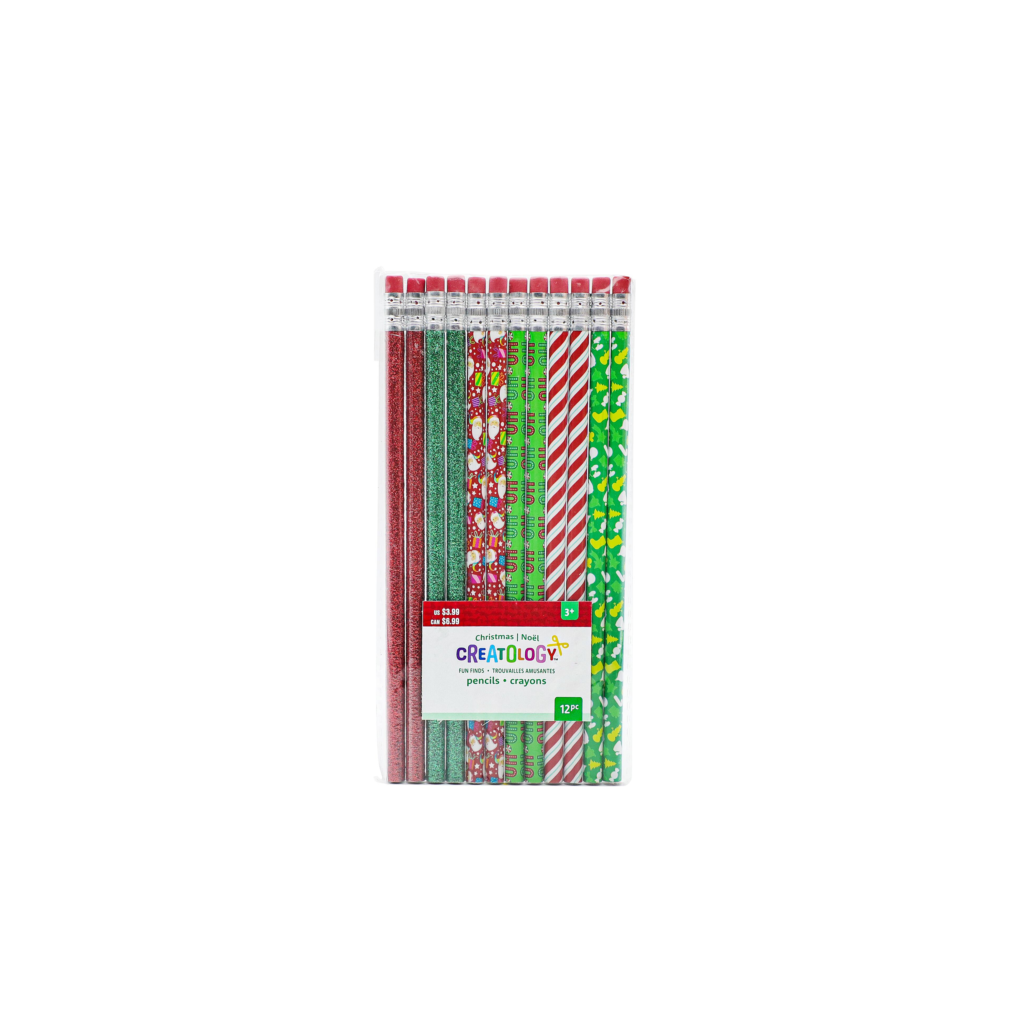 Snowflake Christmas Pencil Eraser Toppers by Creatology™